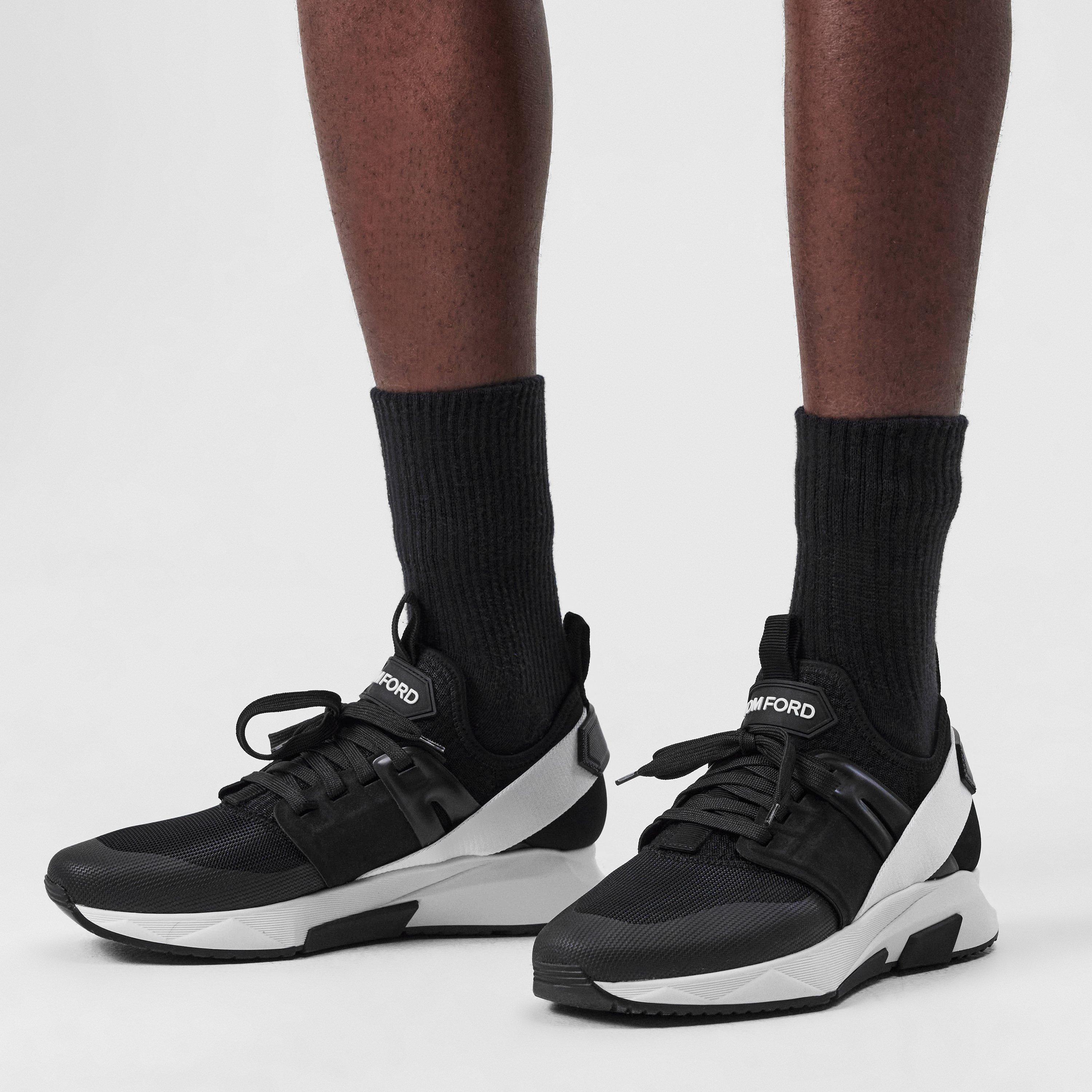 Black/White - Tom Ford - Men's Chunky Trainers, Chunky Style - 2