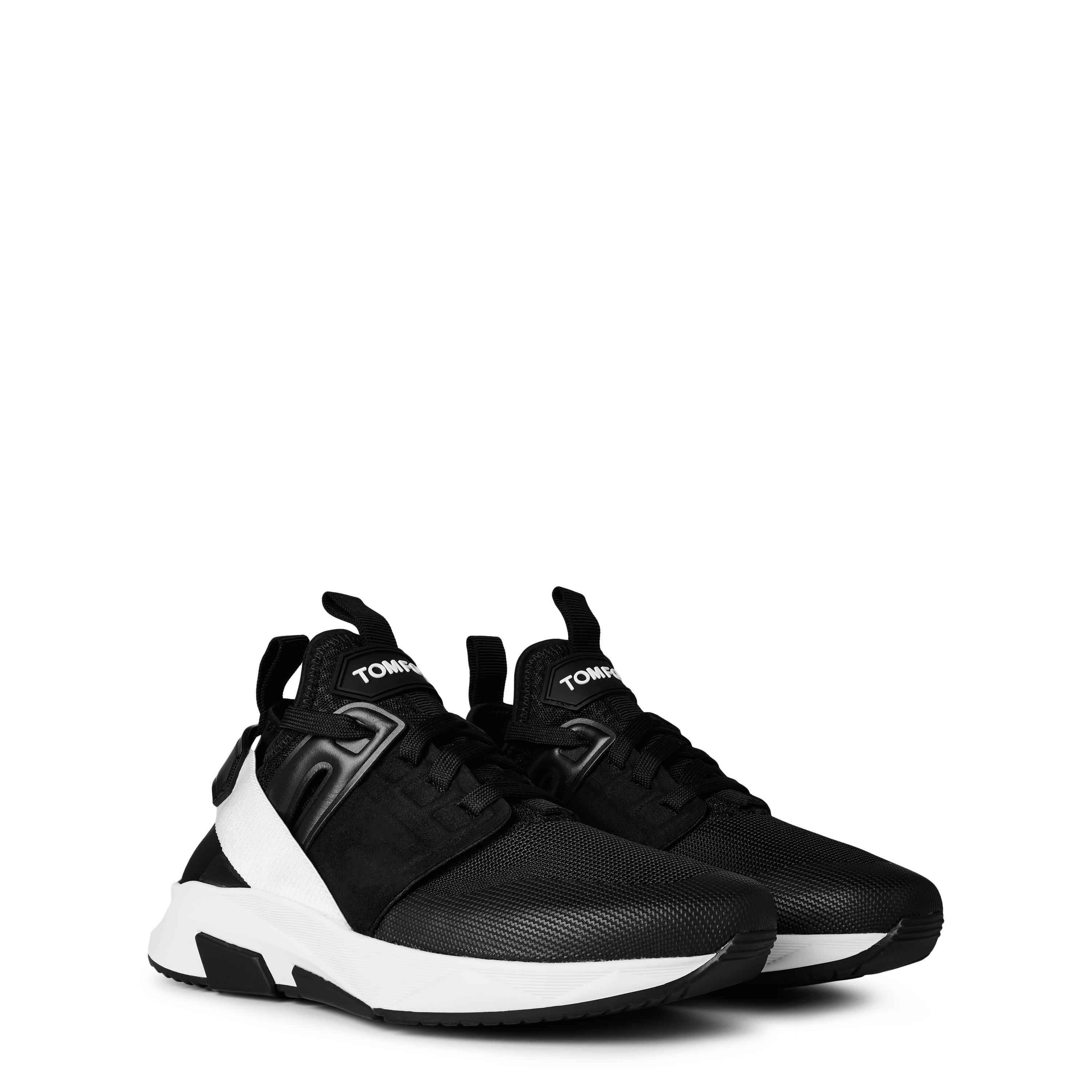 Black/White - Tom Ford - Men's Chunky Trainers, Chunky Style - 4