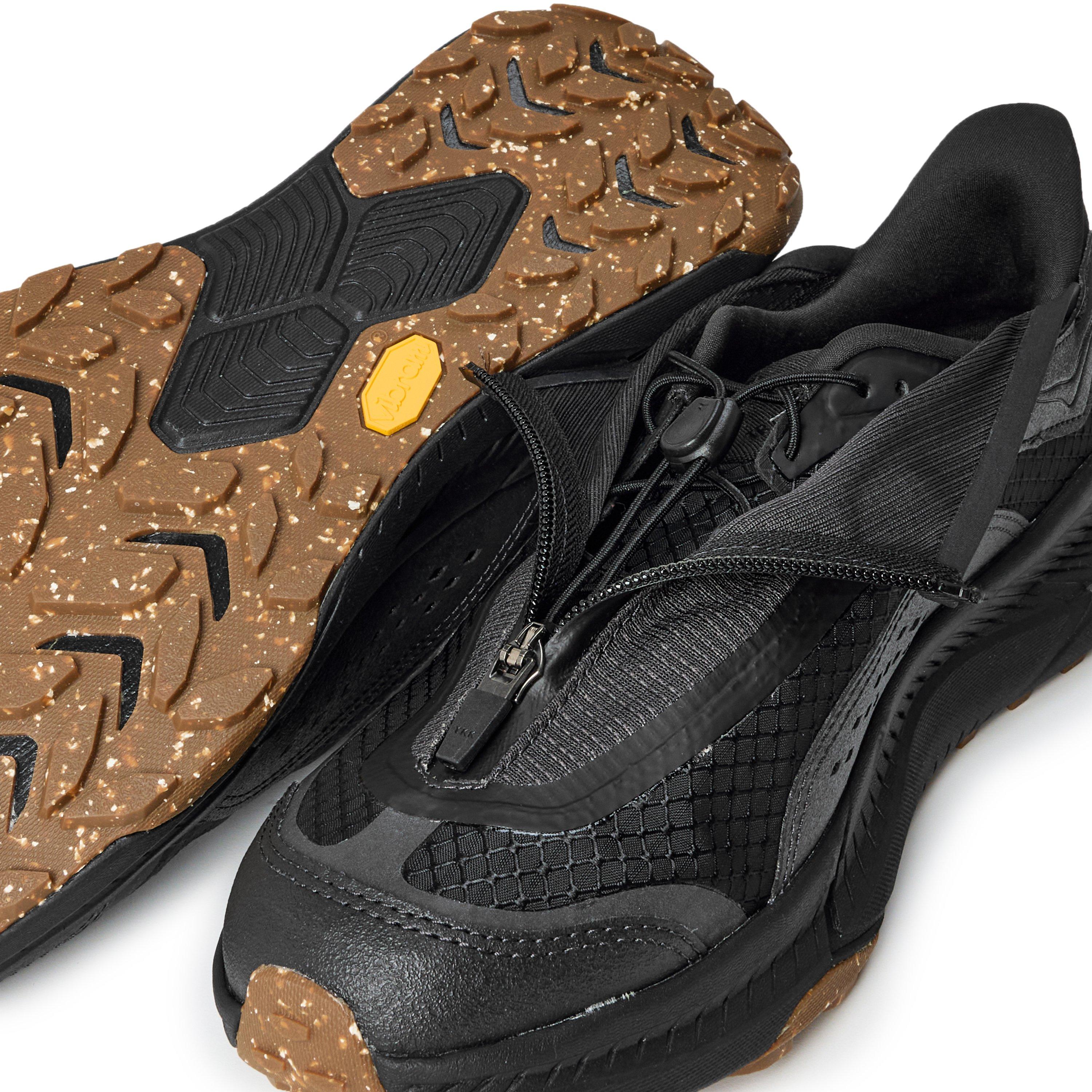 Carbon Black - Hoka - Men's Project Transport Low-Top Trainers - 4