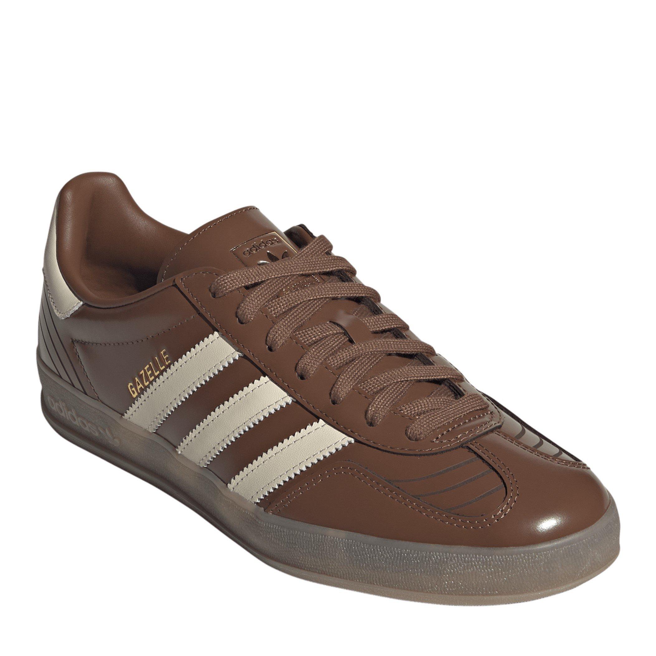 Preloved Brown - adidas Originals - Men's Gazelle Indoor Low-Top Trainers - 3