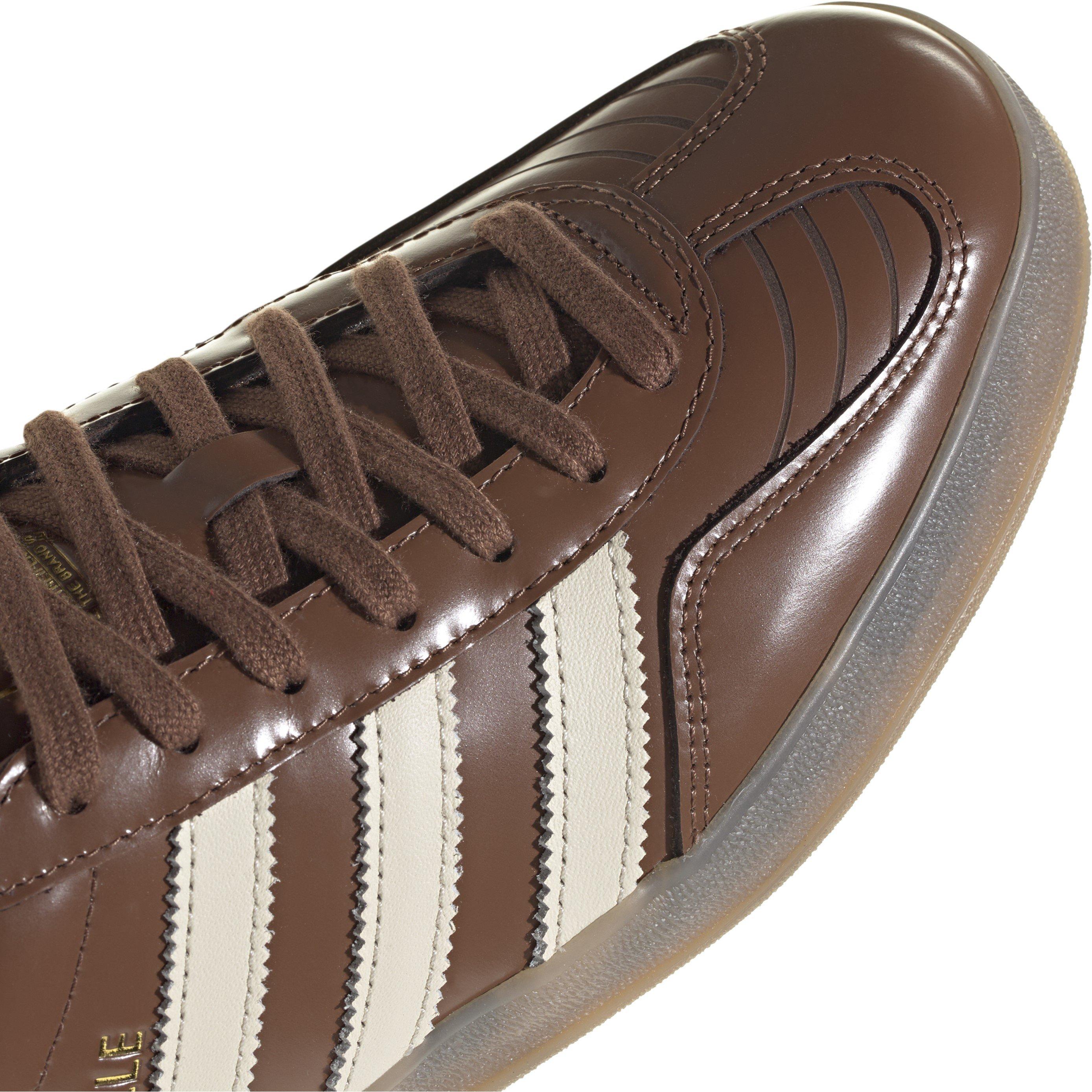 Preloved Brown - adidas Originals - Men's Gazelle Indoor Low-Top Trainers - 8