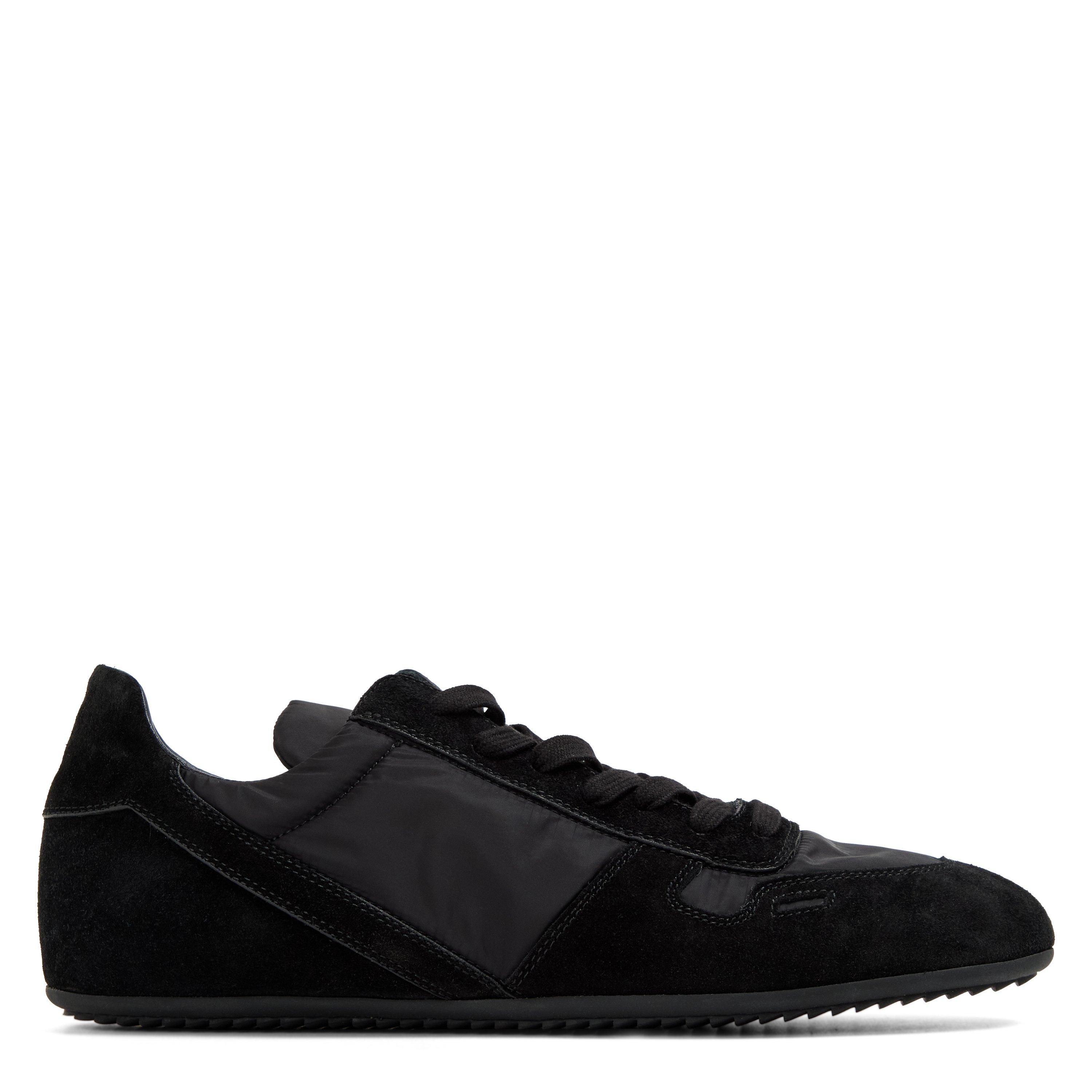 Black - Rick Owens - Men's Minimal Snake Low-Top Trainers - 1