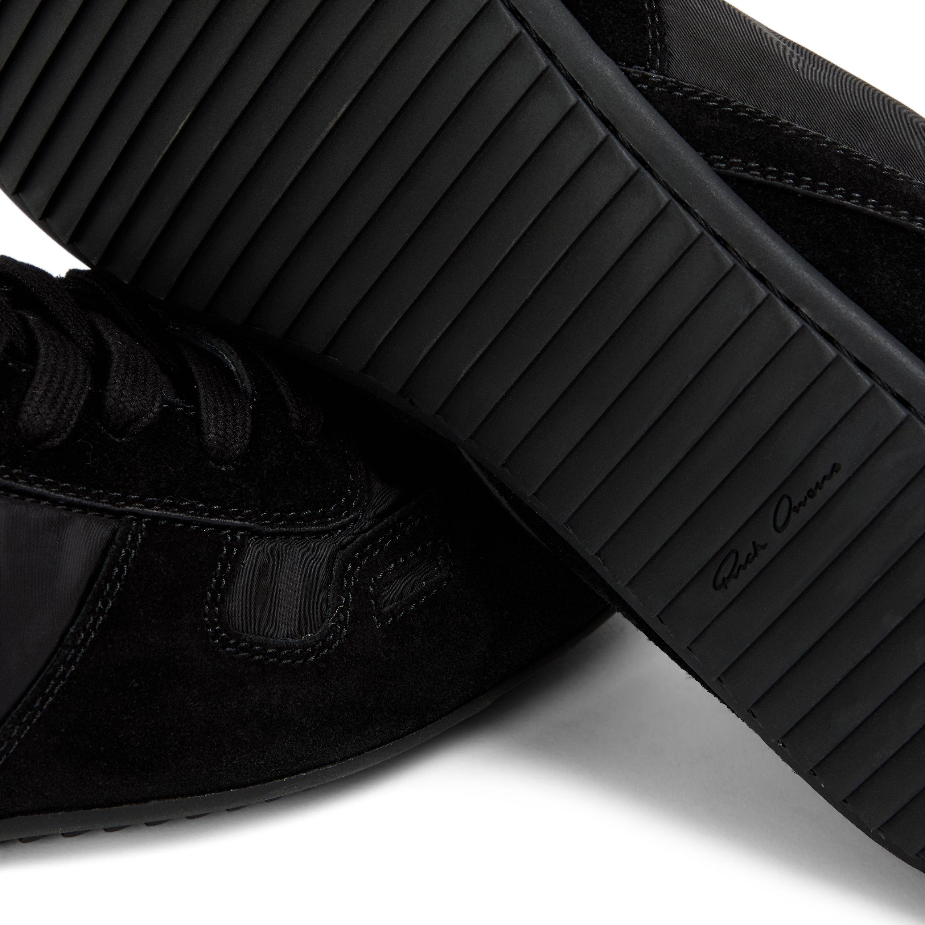 Black - Rick Owens - Men's Minimal Snake Low-Top Trainers - 3