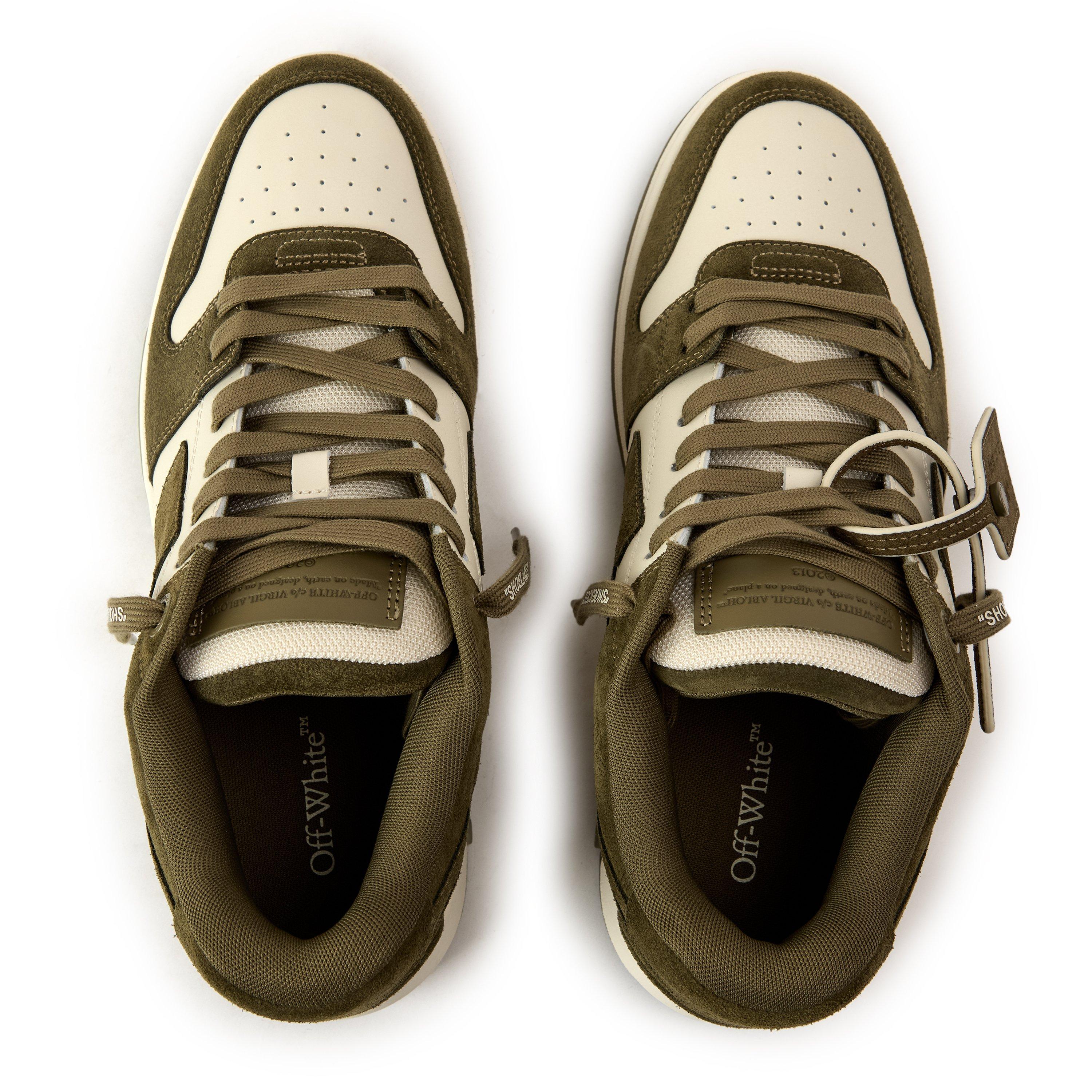 White/Khaki - Off White - Off OOO Suede Sn62 - 4