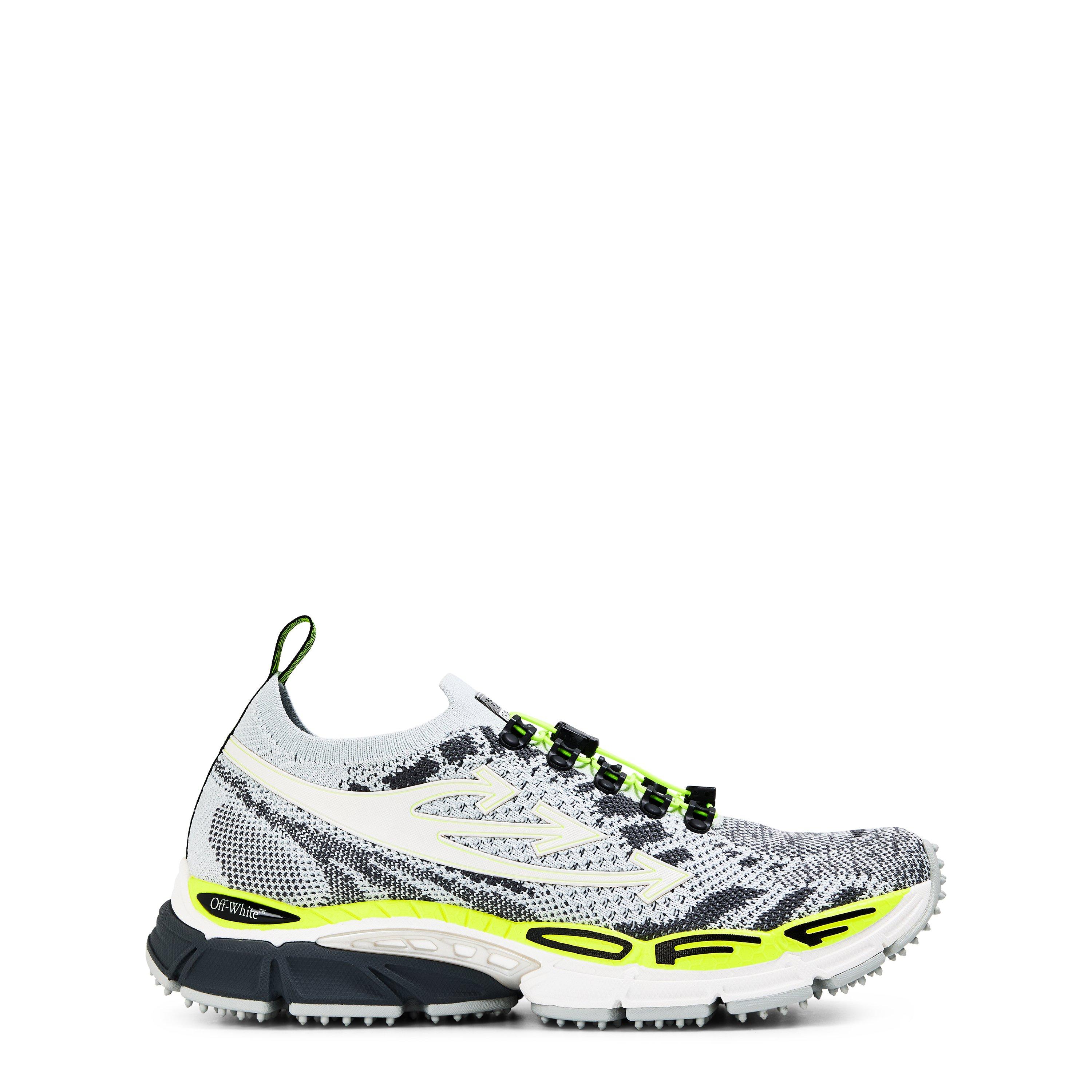 Off White Men's Trainers - Grey/Yello - Size 8 (42)