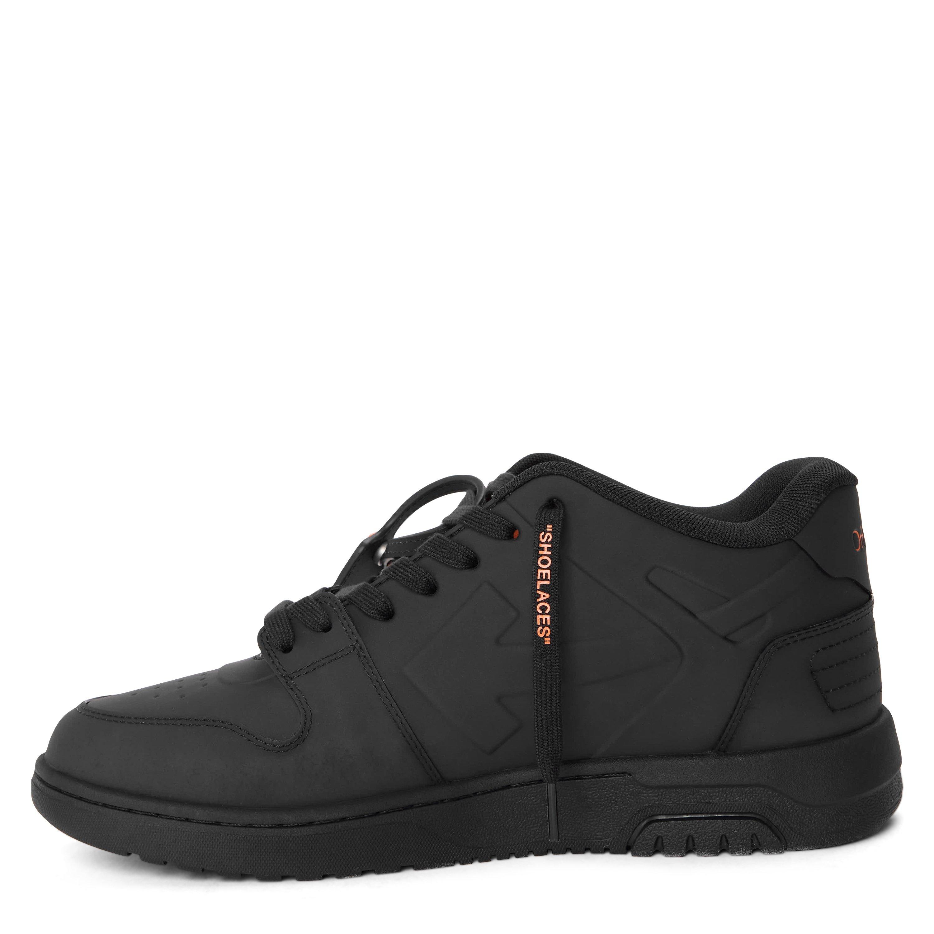 Black/Orange - Off White - Men's Molded Low-Top Trainers - 2