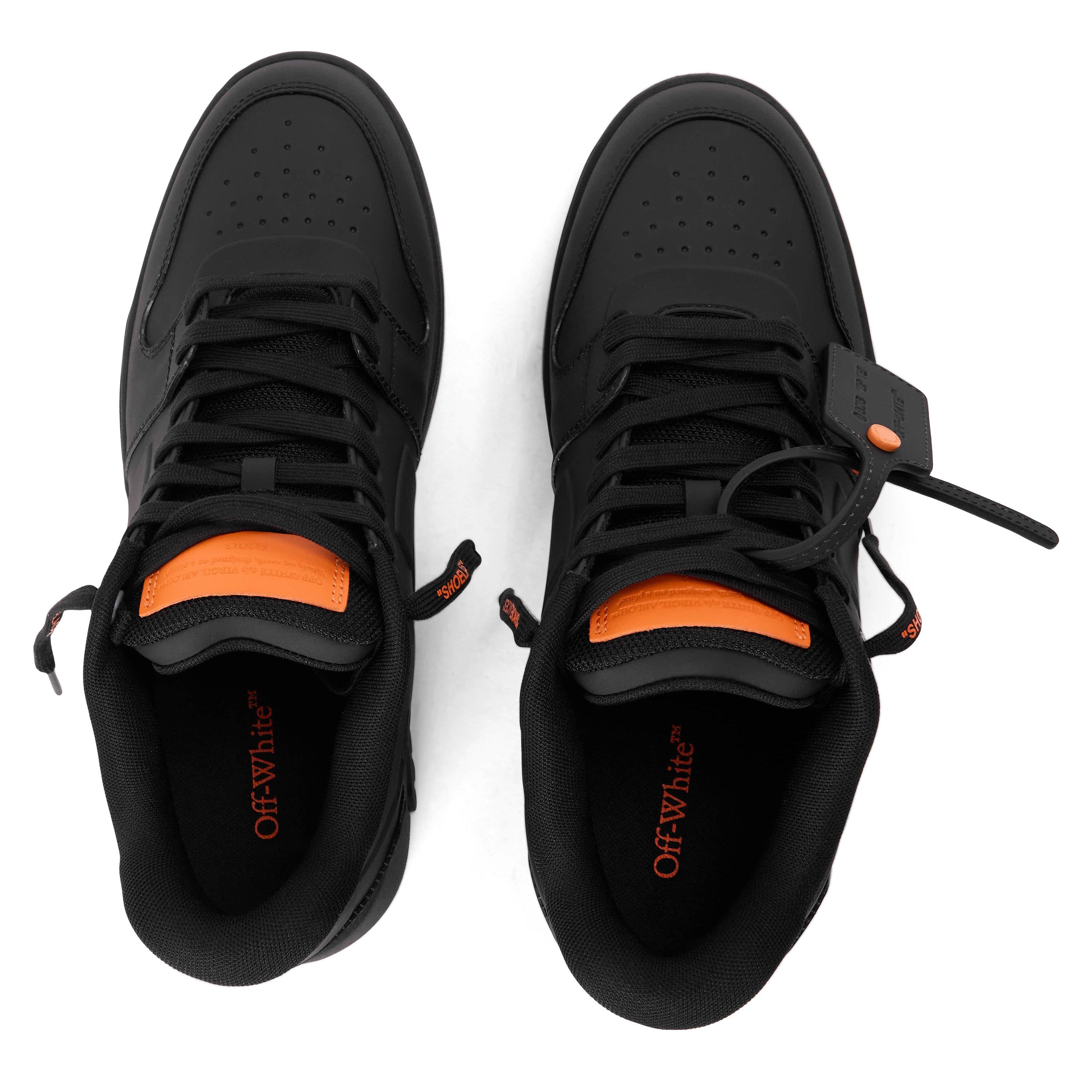Black/Orange - Off White - Men's Molded Low-Top Trainers - 5