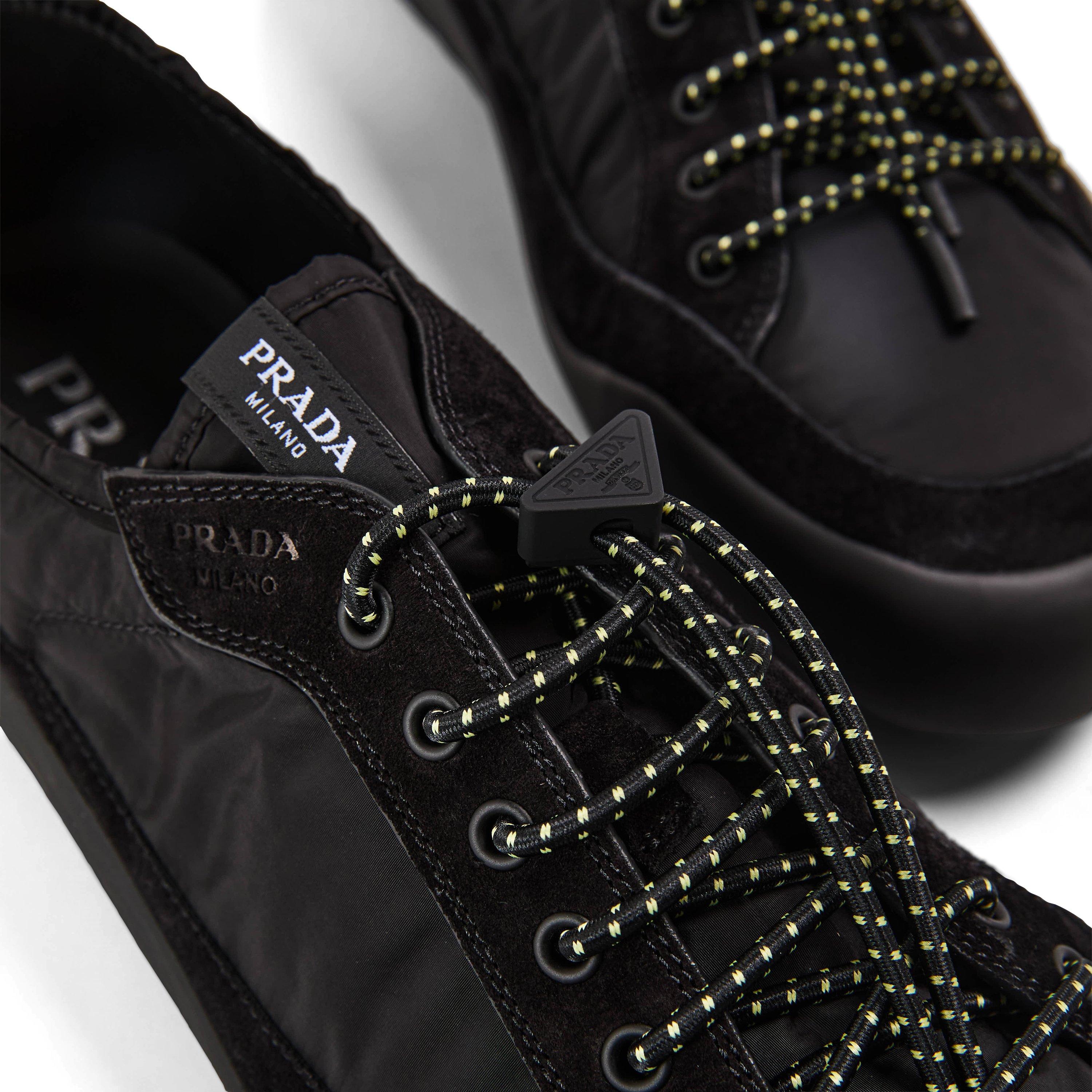 Black - Prada - Men's Low-Top Trainers - 3