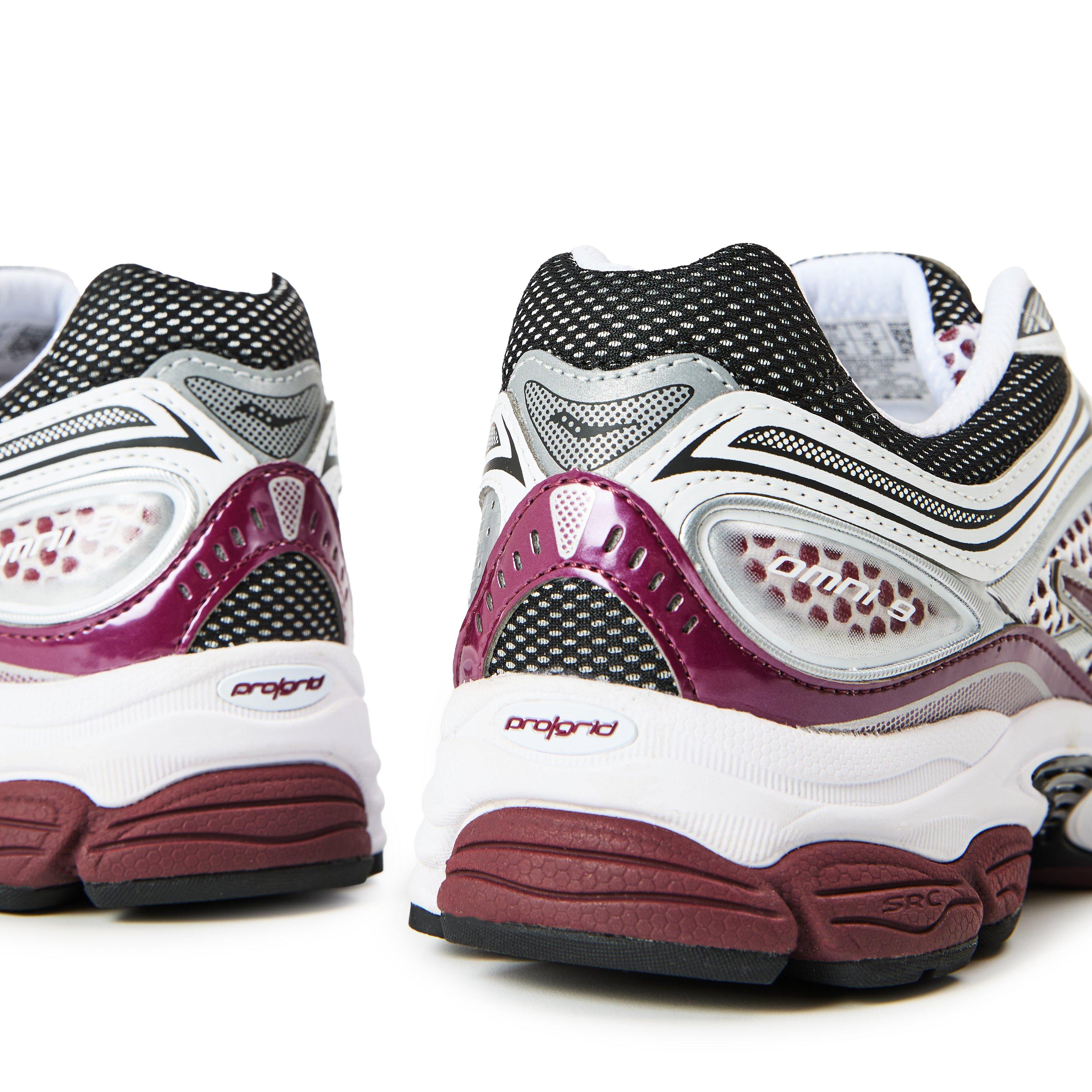 White/maroon - Saucony - Progrid Omni 9 - 3