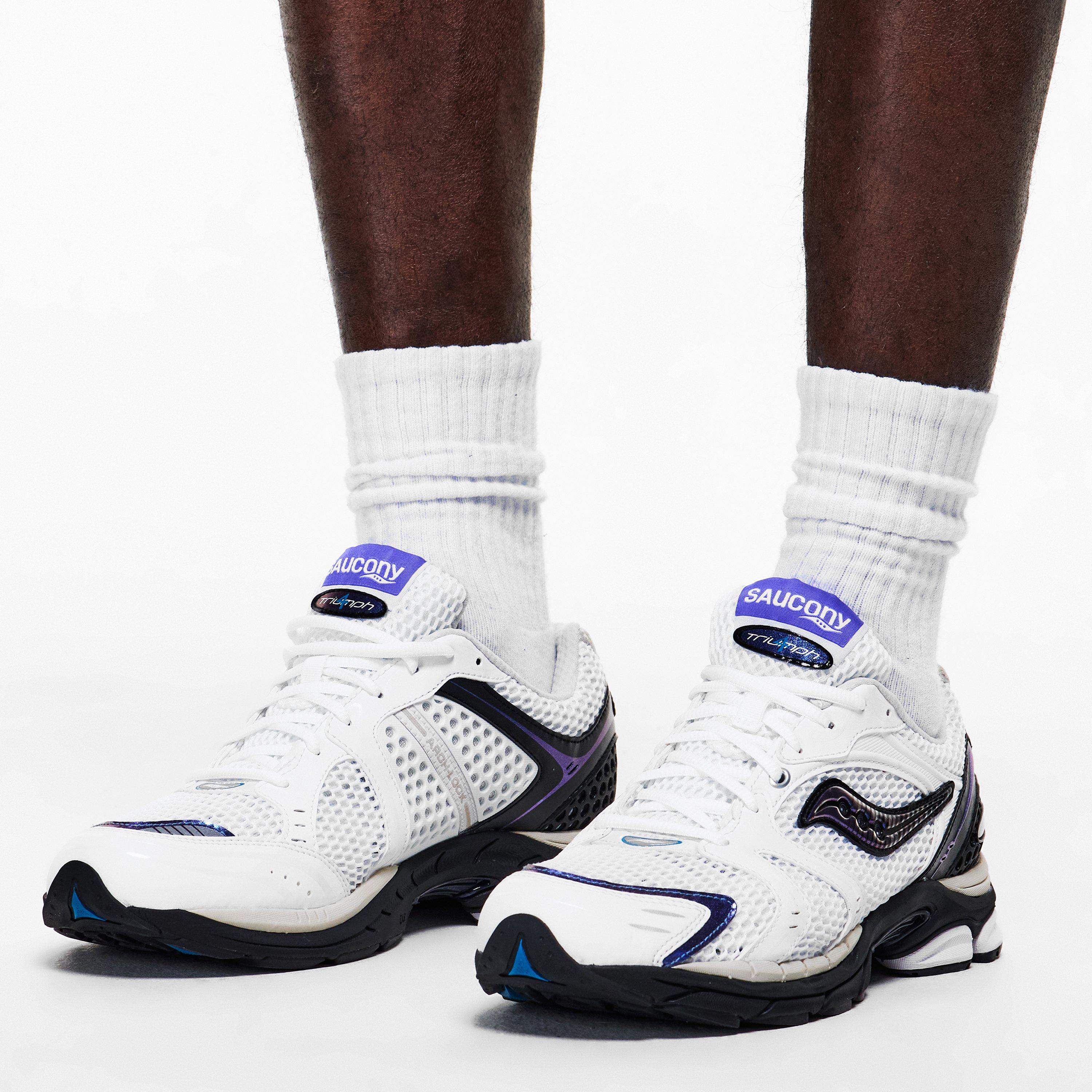 White/Night Sky - Saucony - Men's Trainers - 3