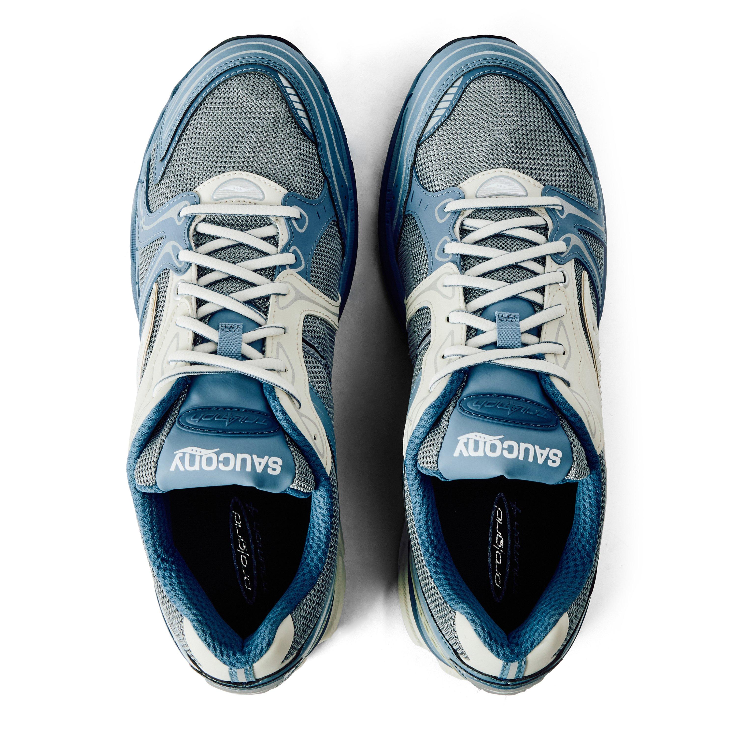 Blue/White - Saucony - Men's Trainers - 4