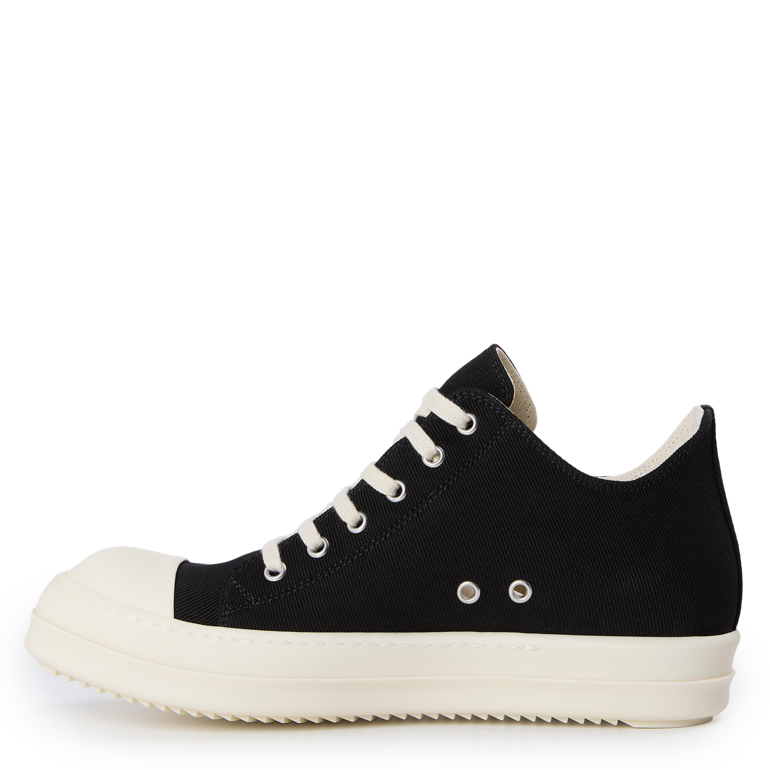 Black/Milk - Rick Owens Drkshdw - Rick DS Low Sneaks Sn63 - 2