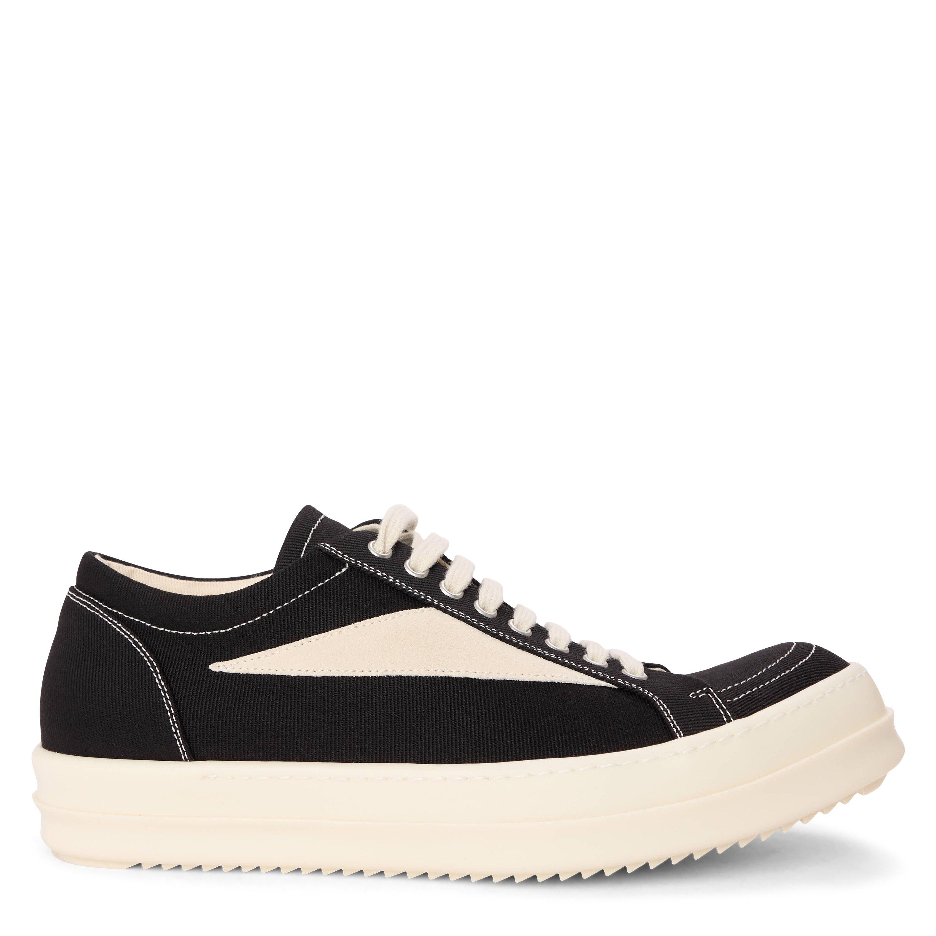 Black/Milk - Rick Owens Drkshdw - Men's Low-Top Trainers - 1