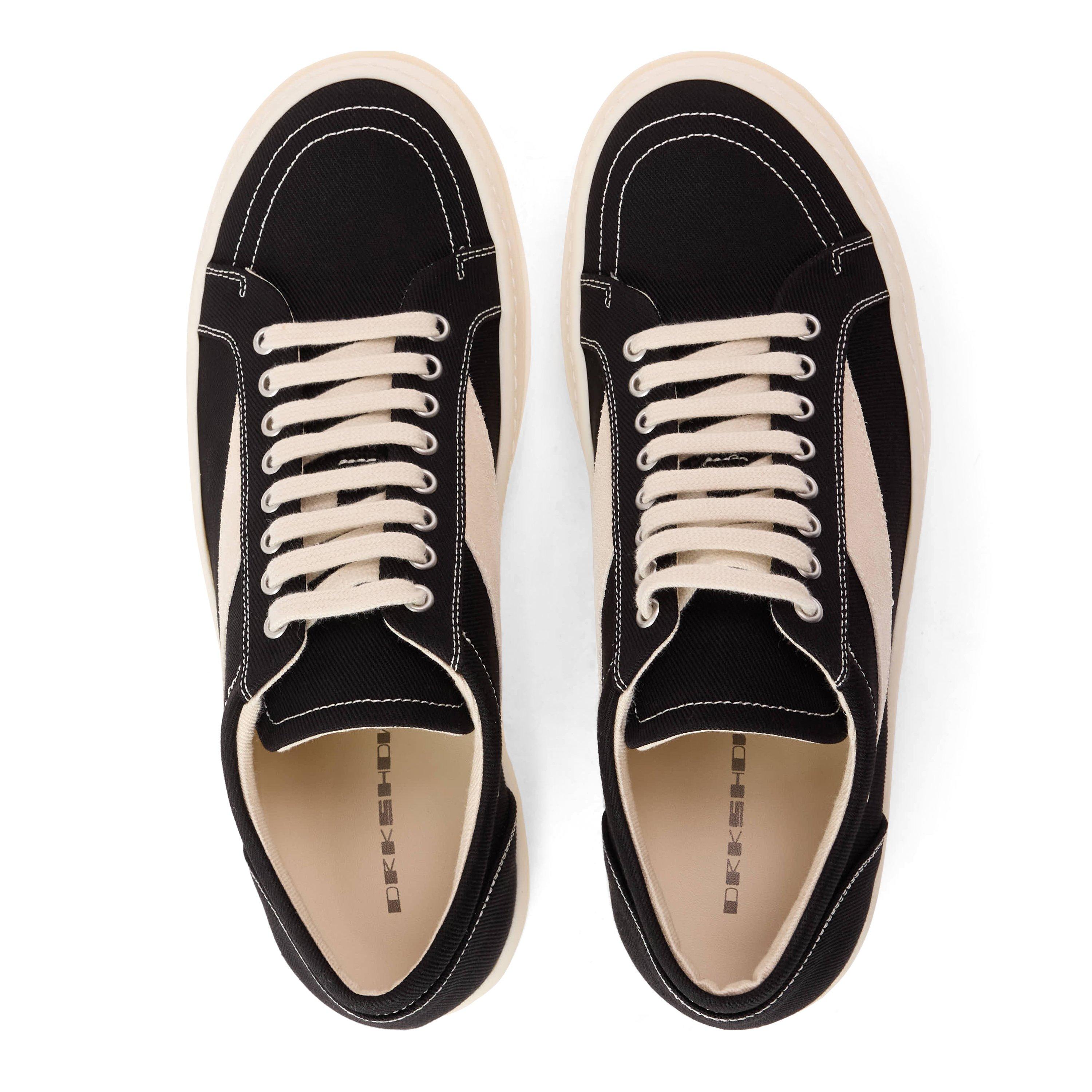 Black/Milk - Rick Owens Drkshdw - Men's Low-Top Trainers - 4