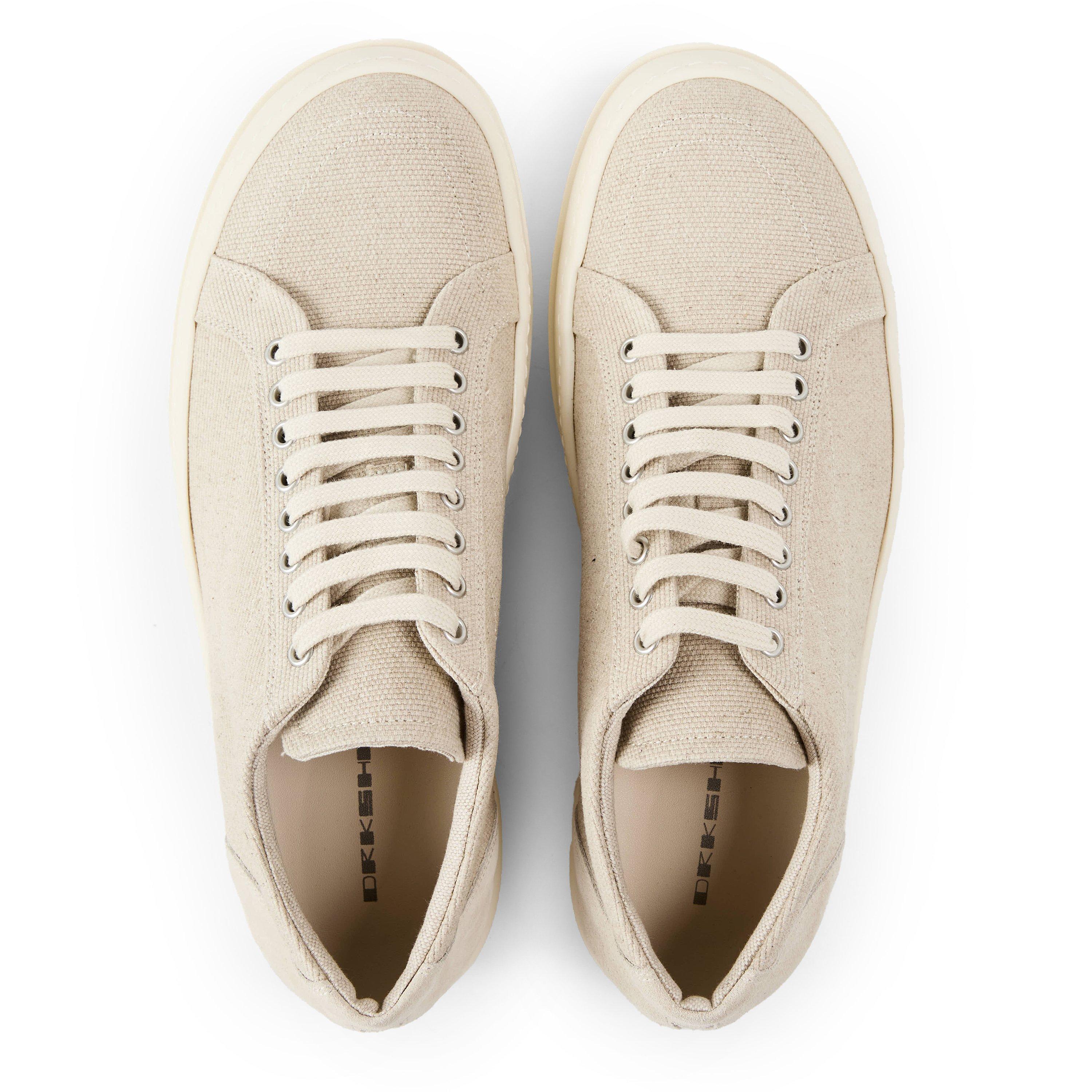 Natural/Milk - Rick Owens Drkshdw - Men's Low-Top Trainers - 4