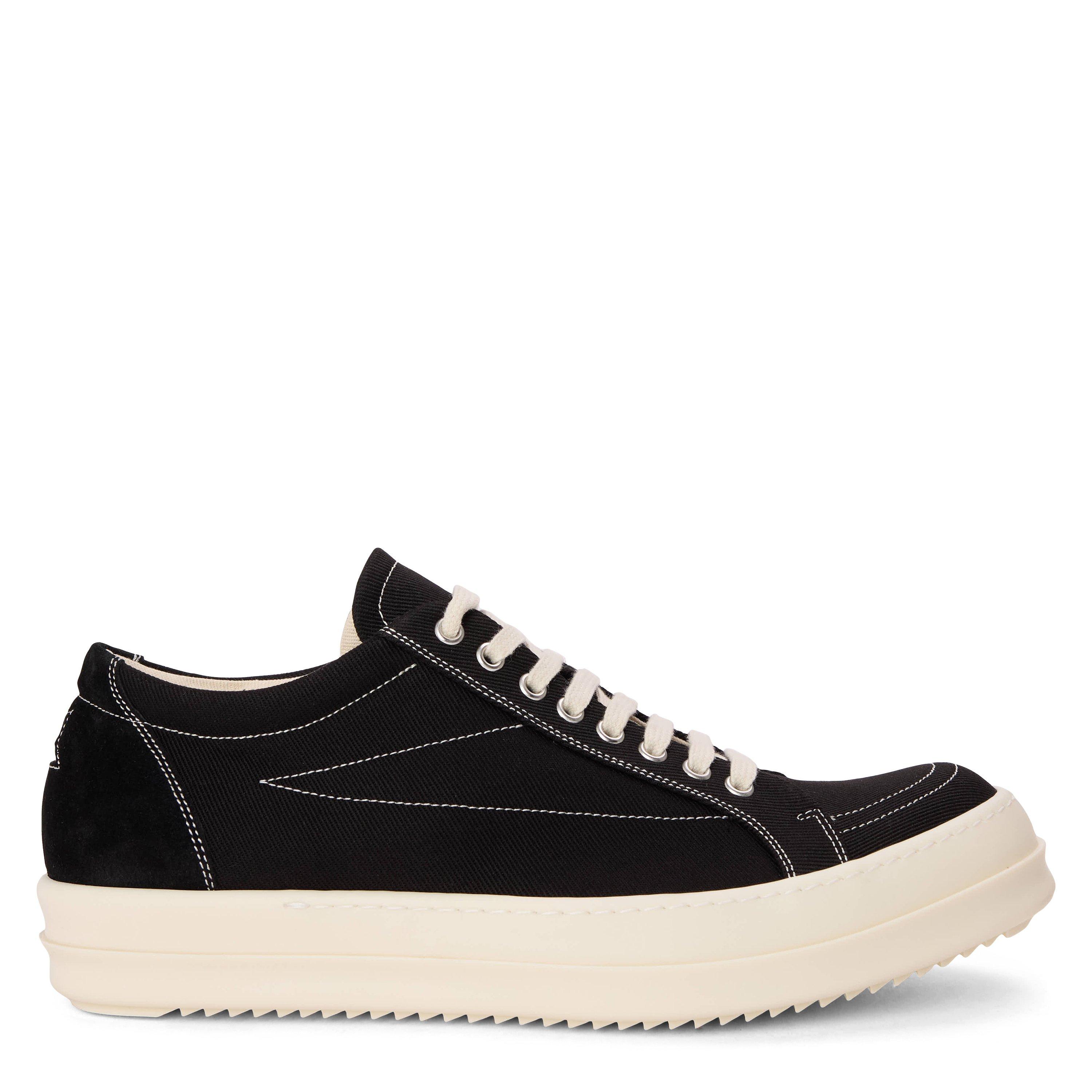 Black/Milk - Rick Owens Drkshdw - Men's Low-Top Trainers - 1