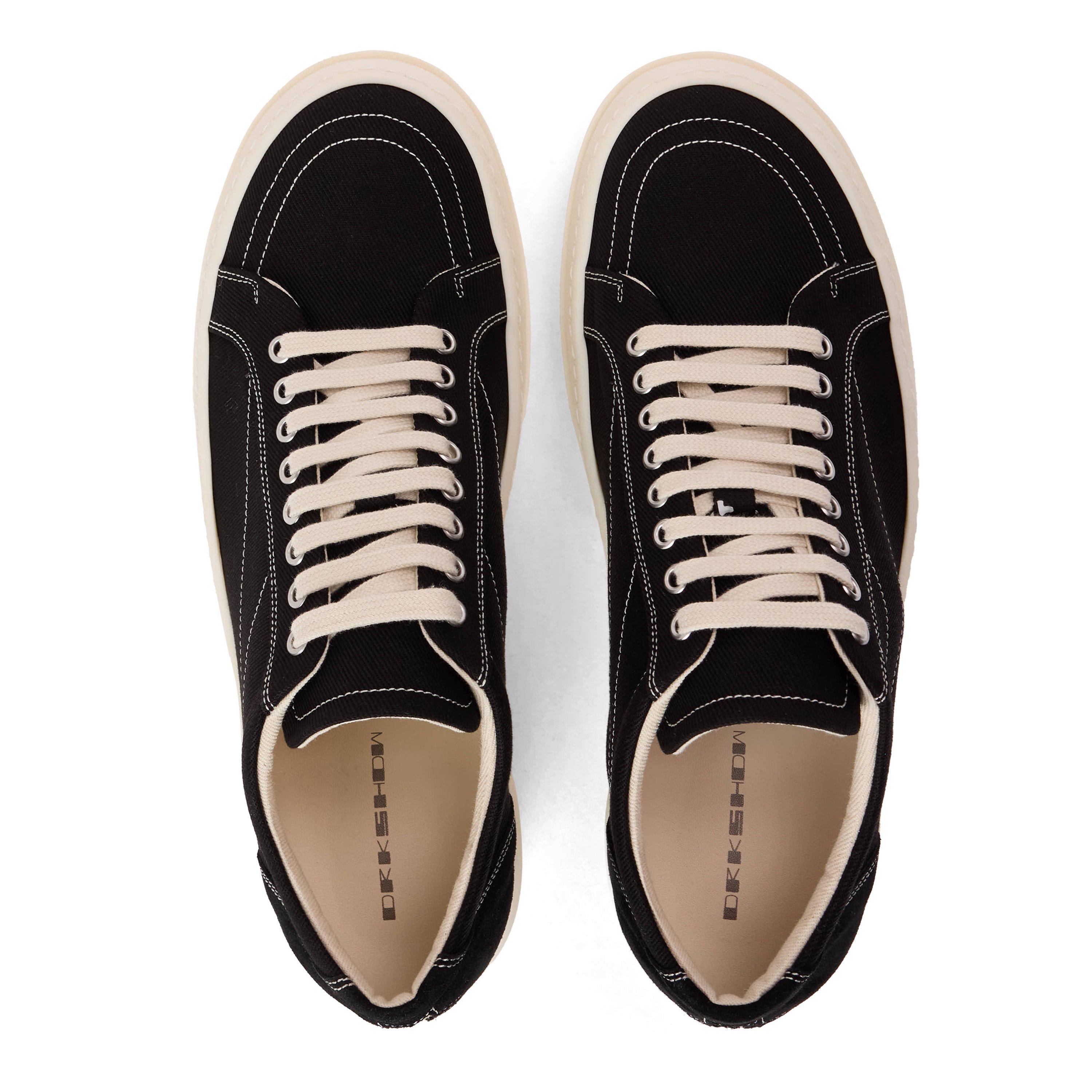 Black/Milk - Rick Owens Drkshdw - Men's Low-Top Trainers - 4