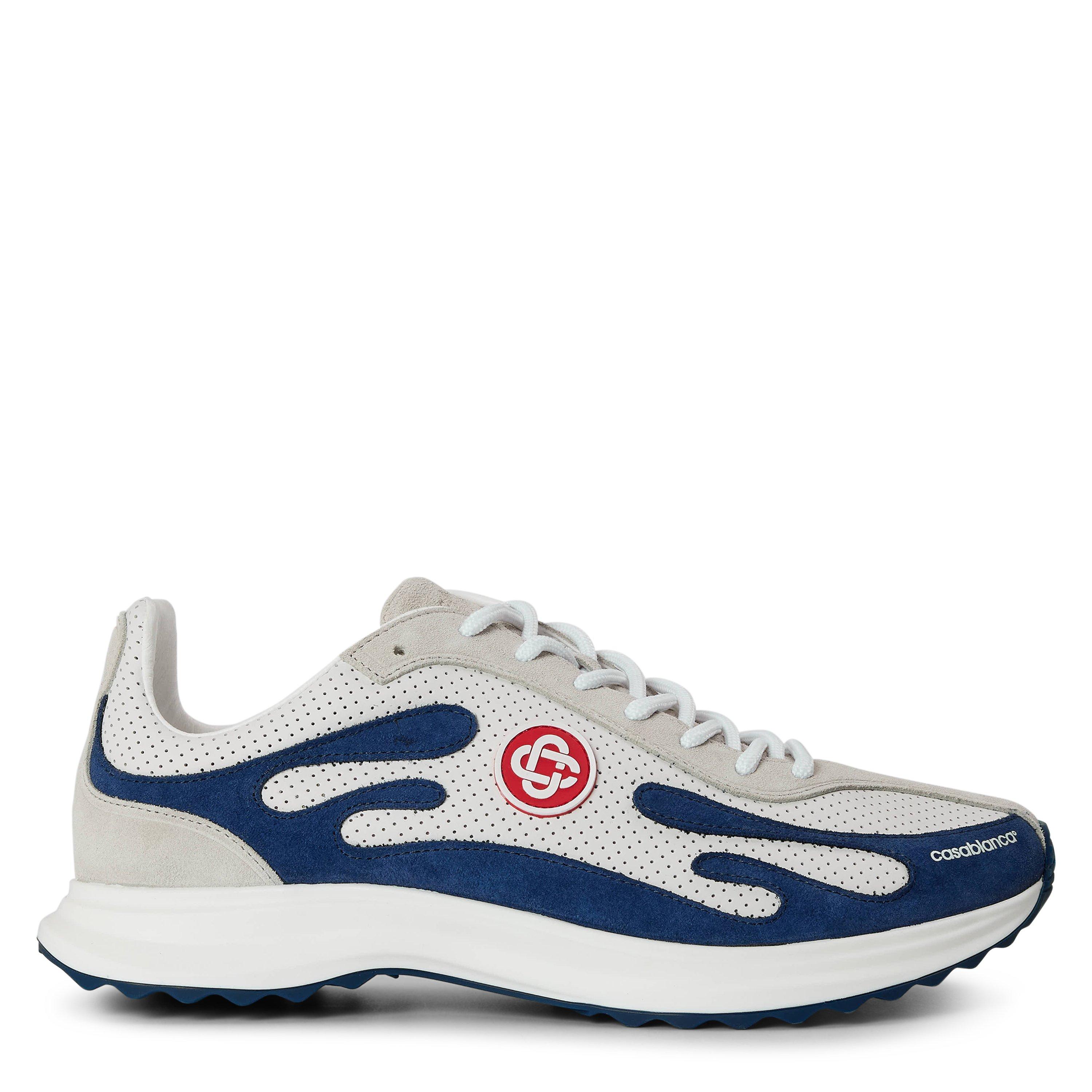 Casablanca Casa Stade Runner Sn64 - White/Blue - Size 8 (42)