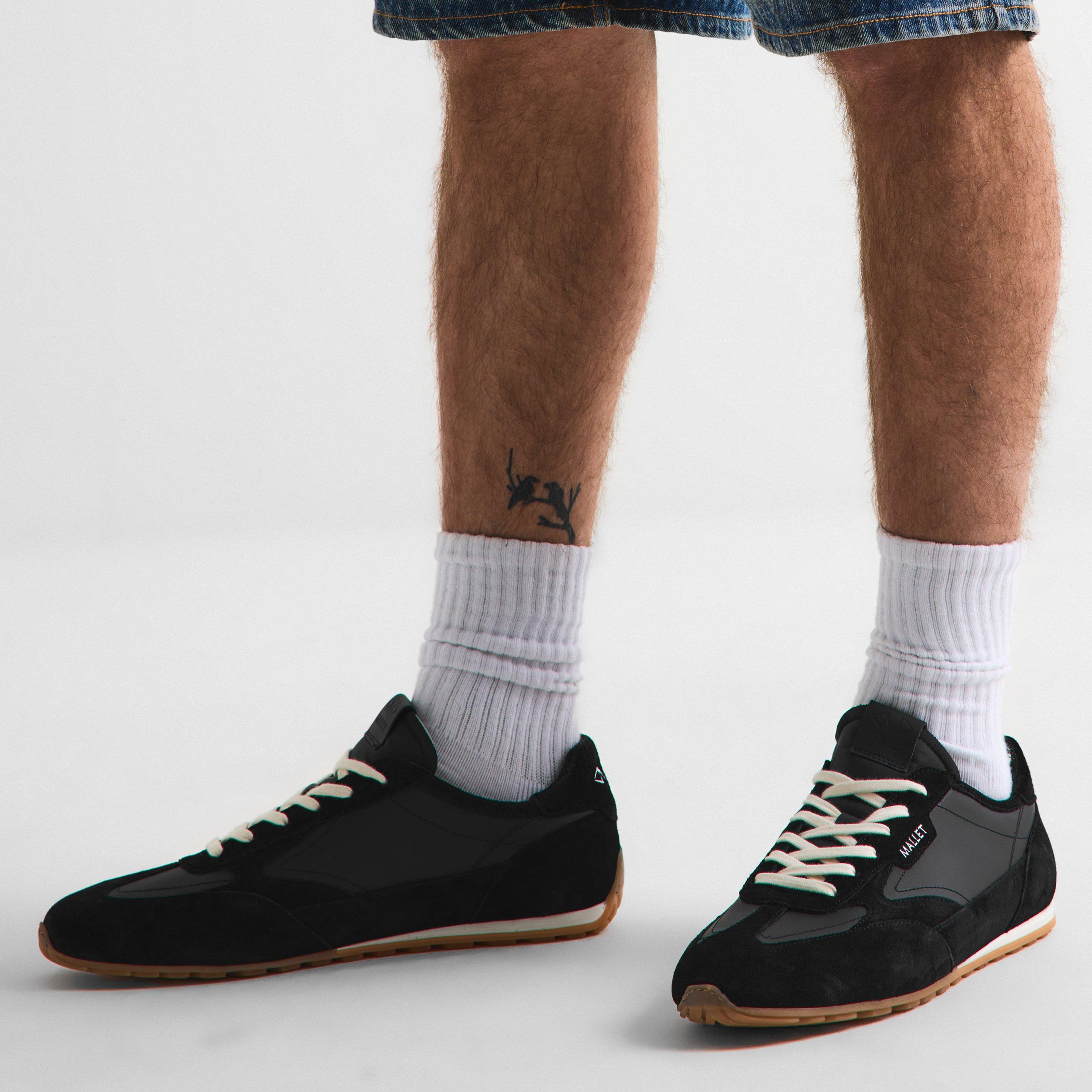 Black Gum - Mallet - Men's Low-Top Trainers - 3