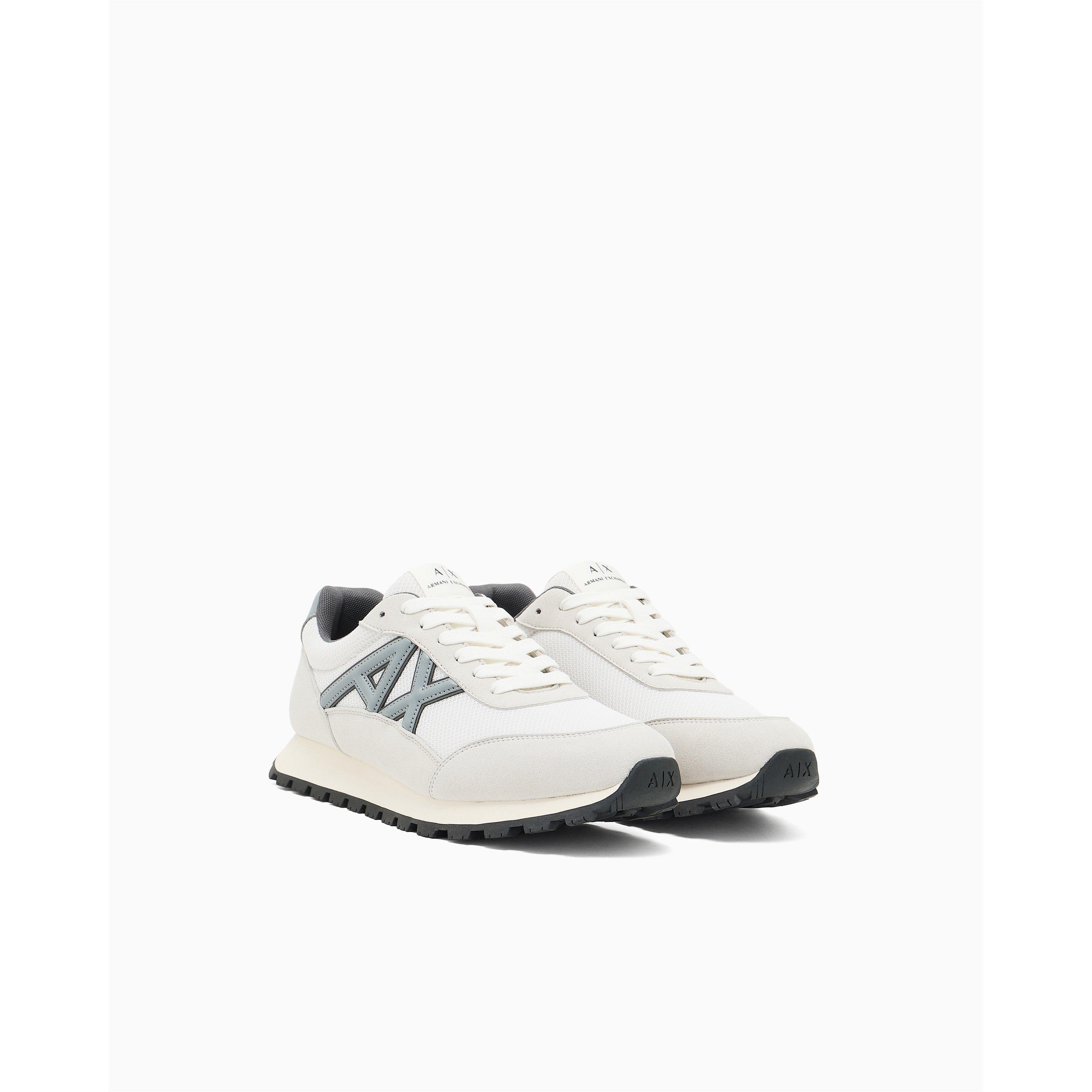 Armani Exchange Men's Runners - Grey/White - 7 (41)