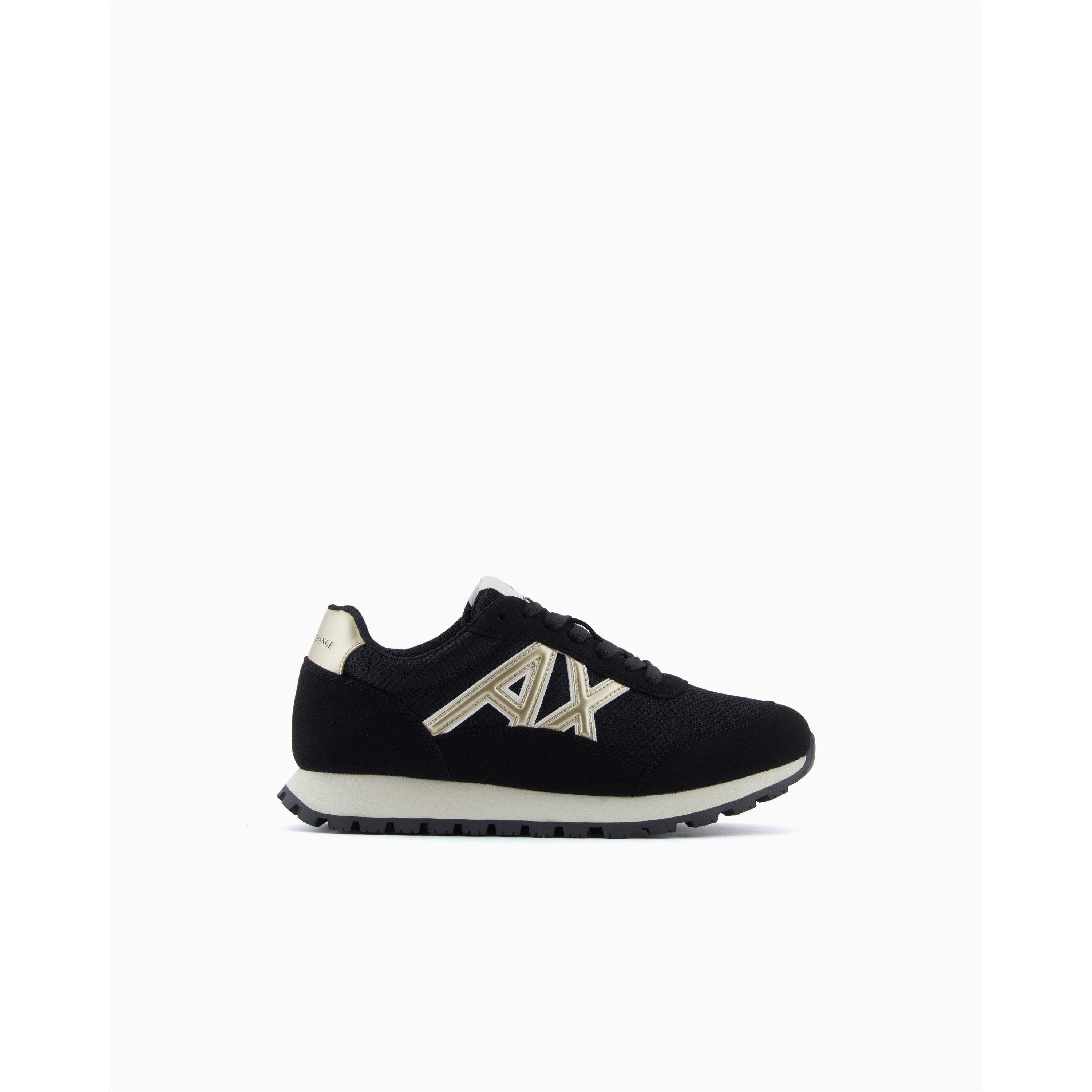 Black/Gold - Armani Exchange - Men's Runners - 3
