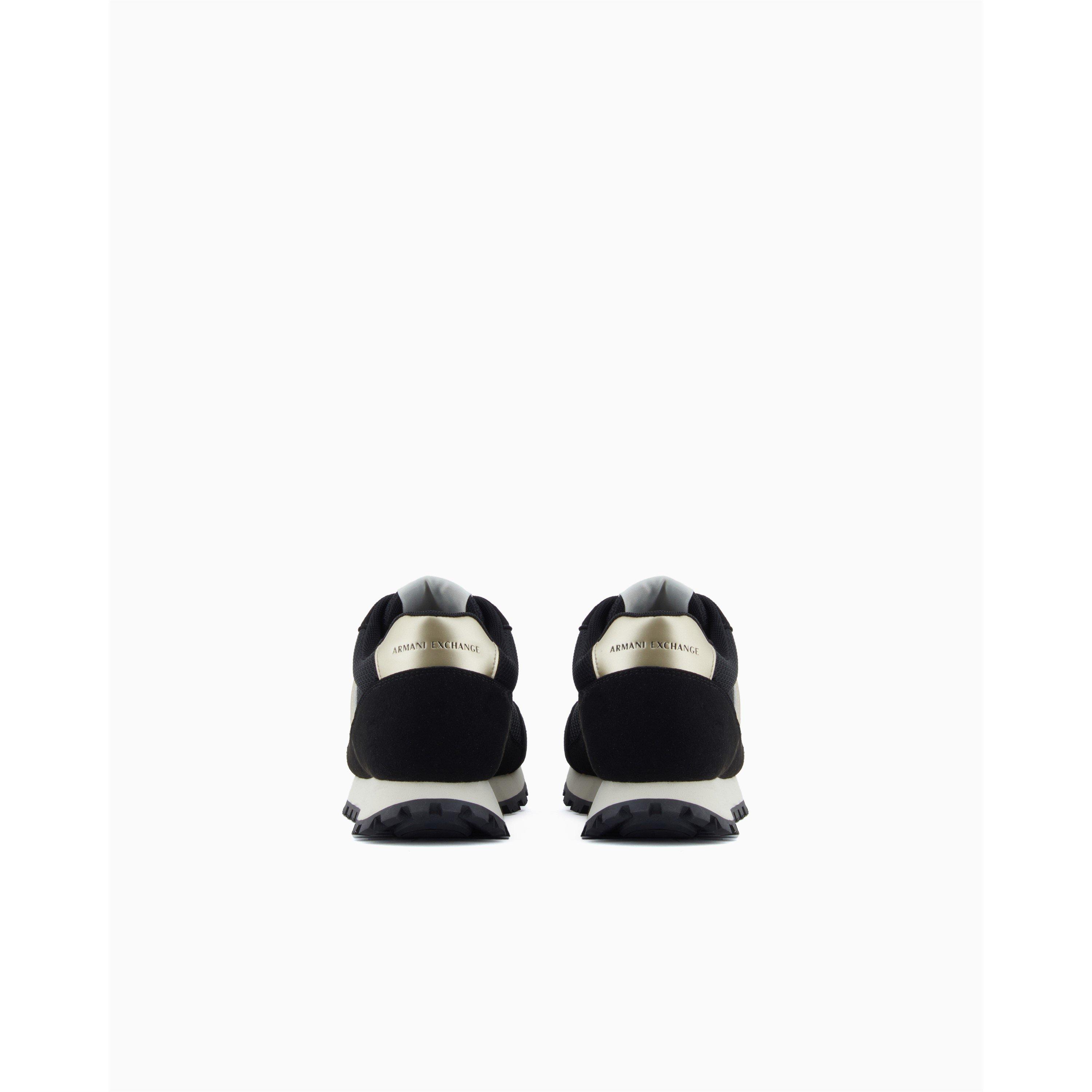 Black/Gold - Armani Exchange - Men's Runners - 5