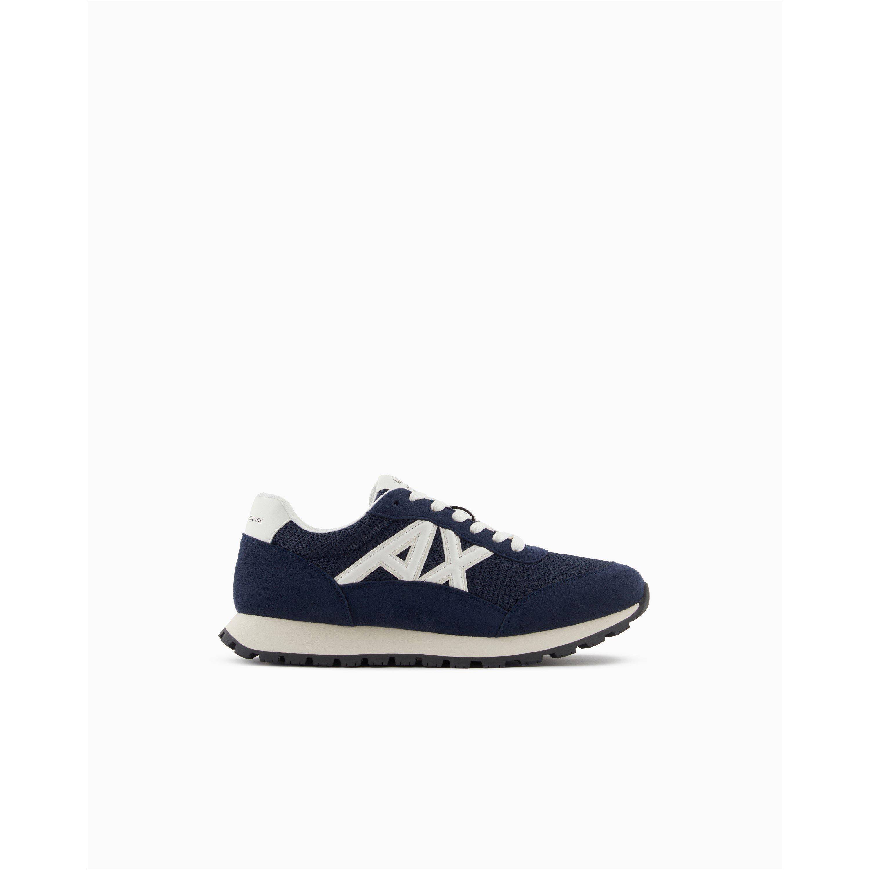 Marineblauw/Wit - Armani Exchange - Men's Runners - 3
