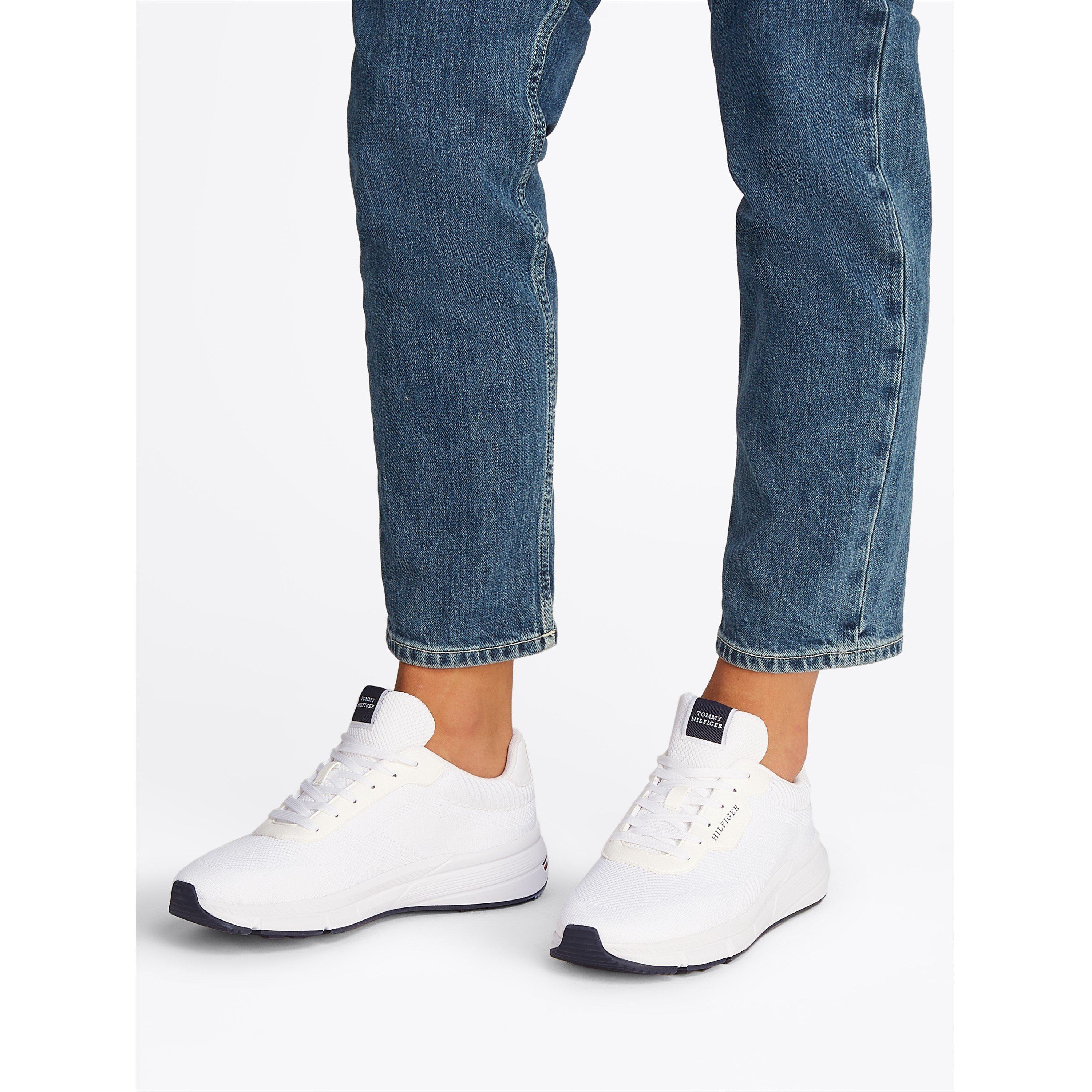 White - Tommy Hilfiger - LIGHTWEIGHT RWB KNIT - 1