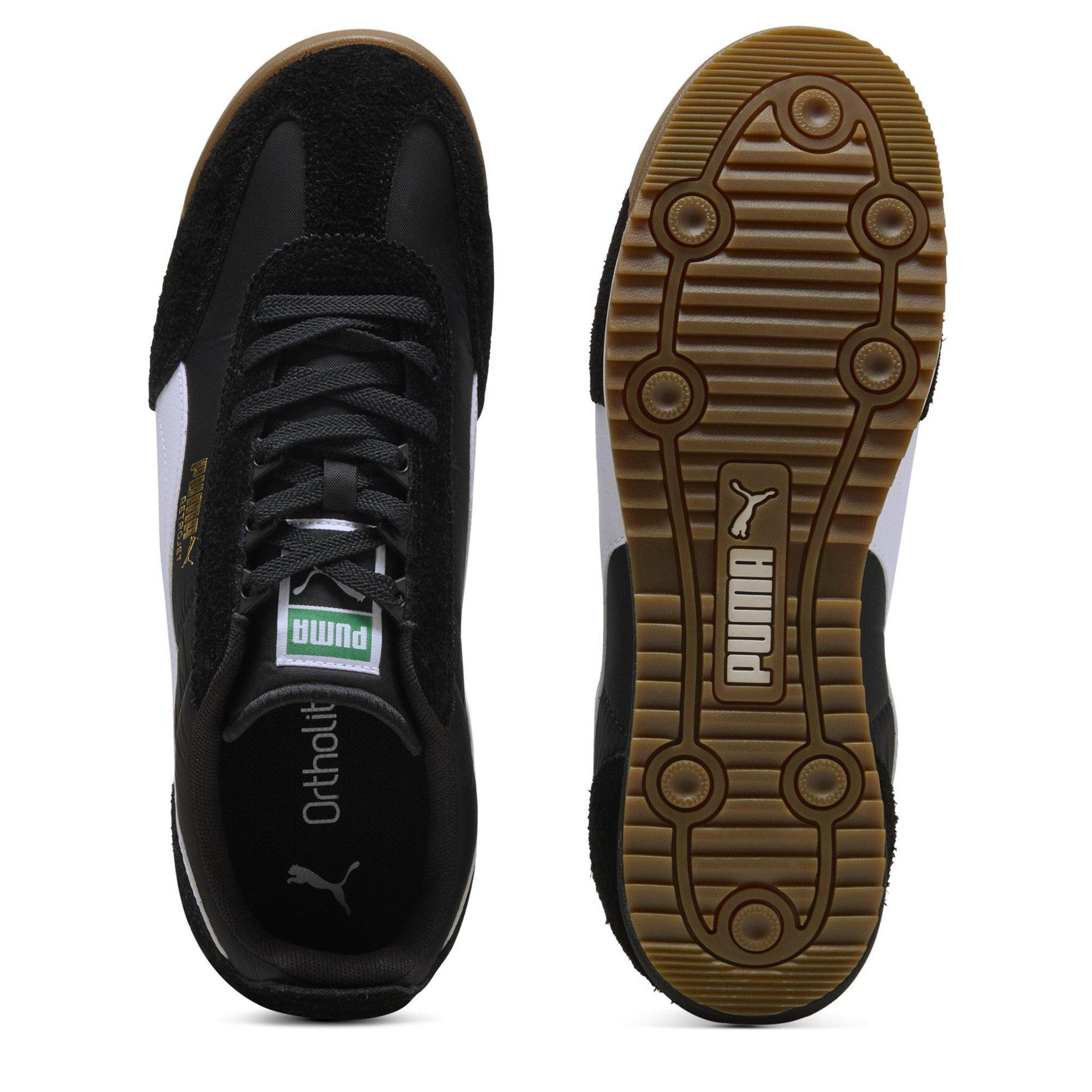 Black/White/Gum - Puma - Men's Low-Top Trainers - 3