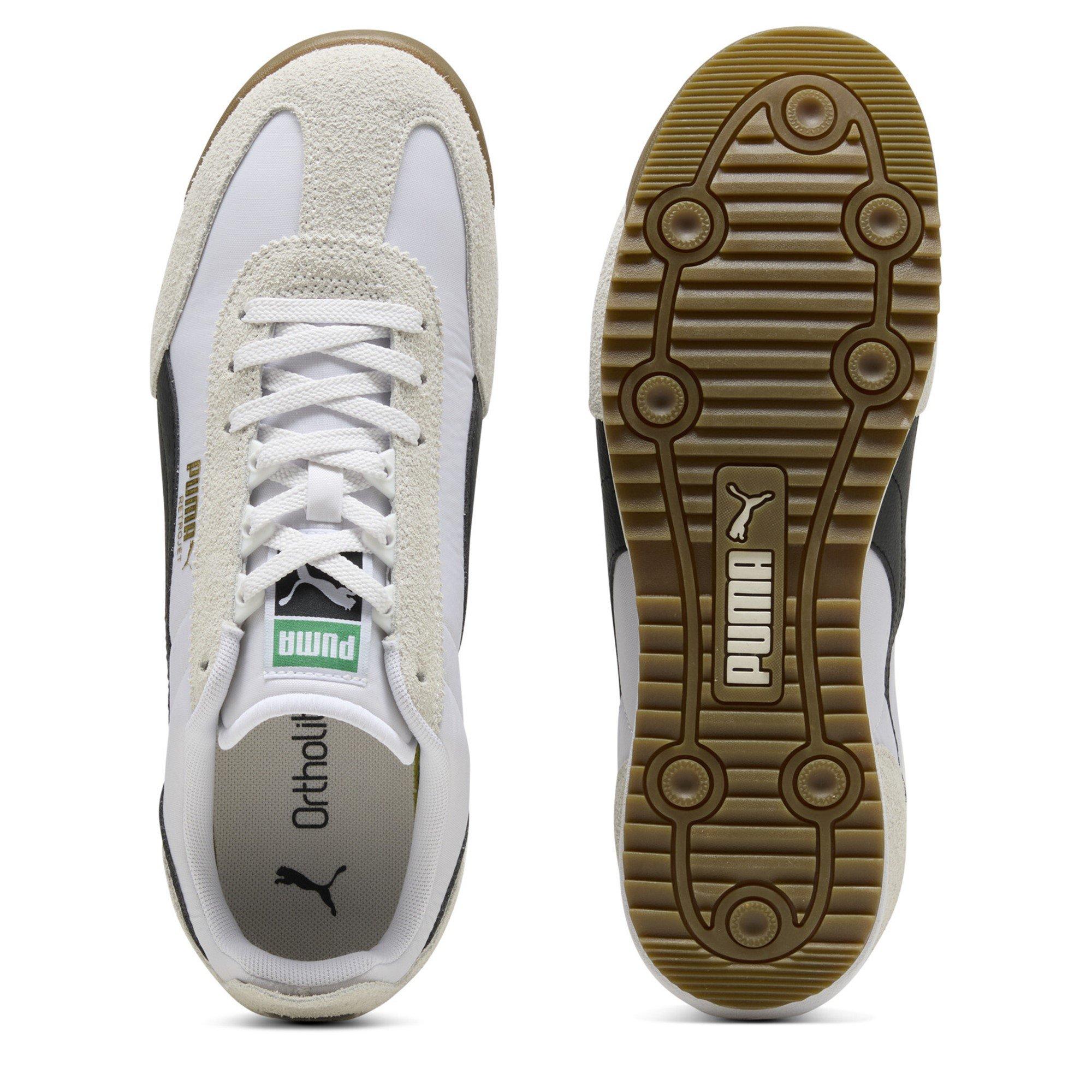 White/Black-Gum - Puma - Retrojet Nylon Mens Sneakers - 3