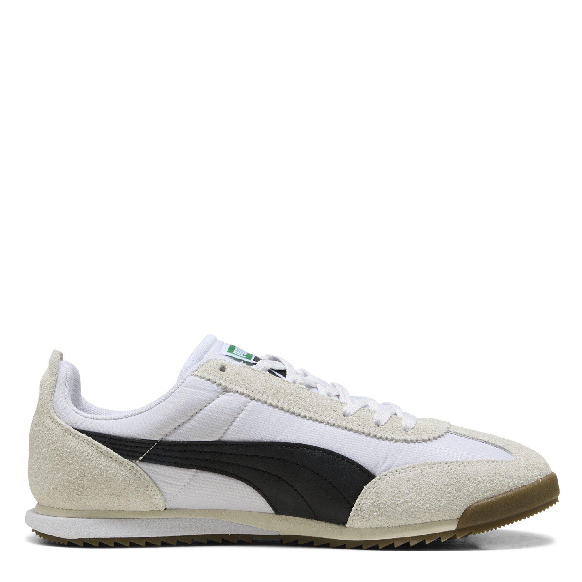 White/Black-Gum - Puma - Retrojet Nylon Mens Sneakers - 4