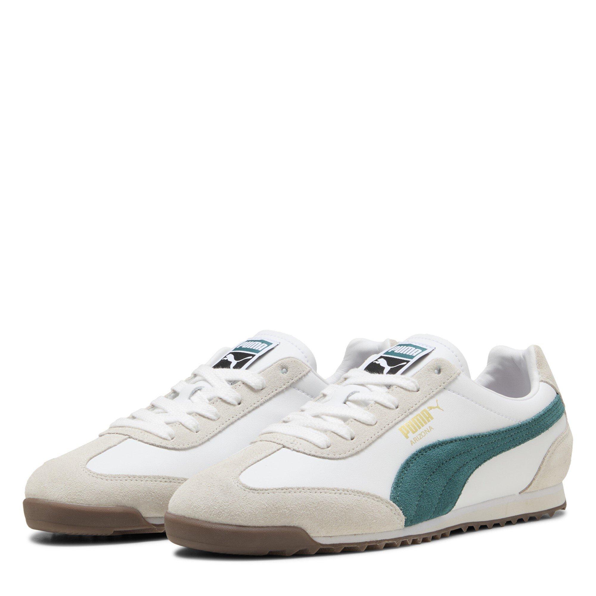 Wht/Emerald/Gum - Puma - Men's Low-Top Trainers - 1