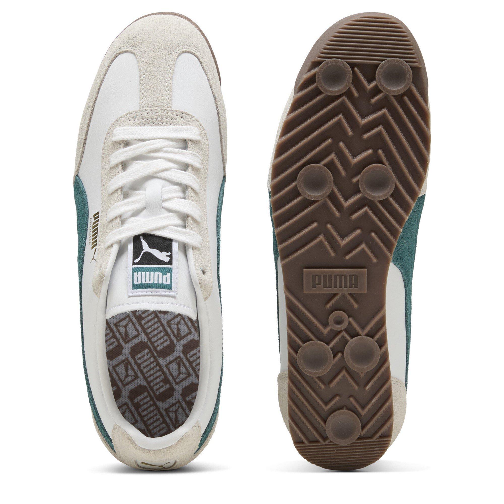 Wht/Emerald/Gum - Puma - Men's Low-Top Trainers - 3
