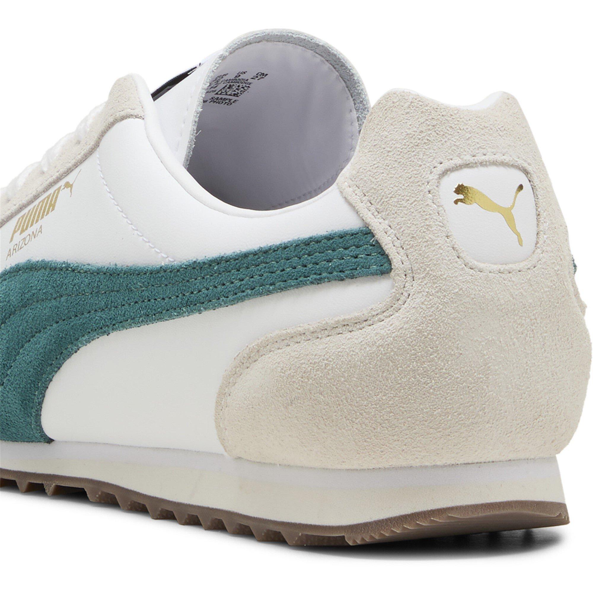 Wht/Emerald/Gum - Puma - Men's Low-Top Trainers - 5