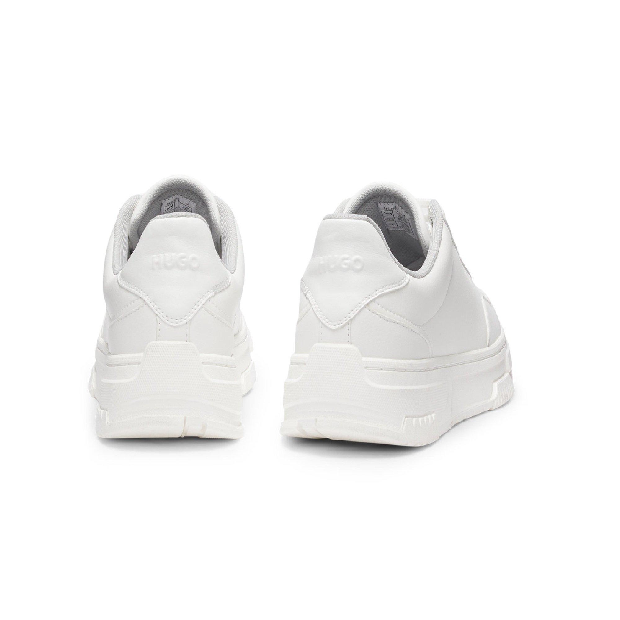 White - Hugo - Men's Yarrow Low-Top Trainers - 3