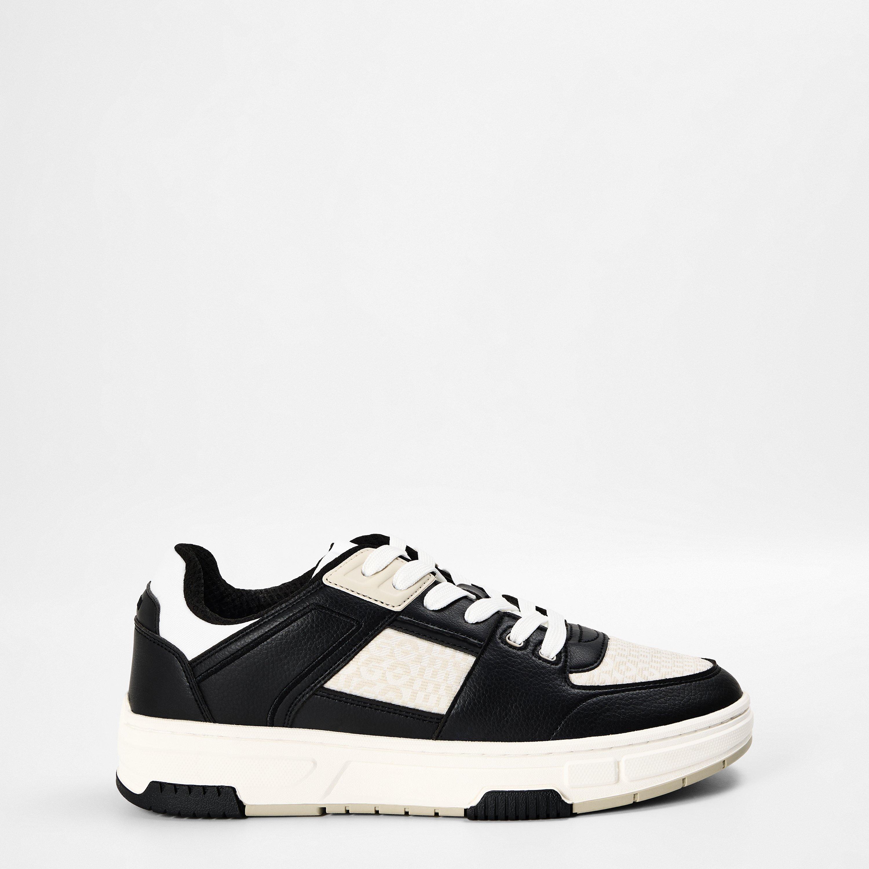 Hugo Men's Yarrow Tenn Mepulg Low-Top Trainers - Charcoal - 11 (45)