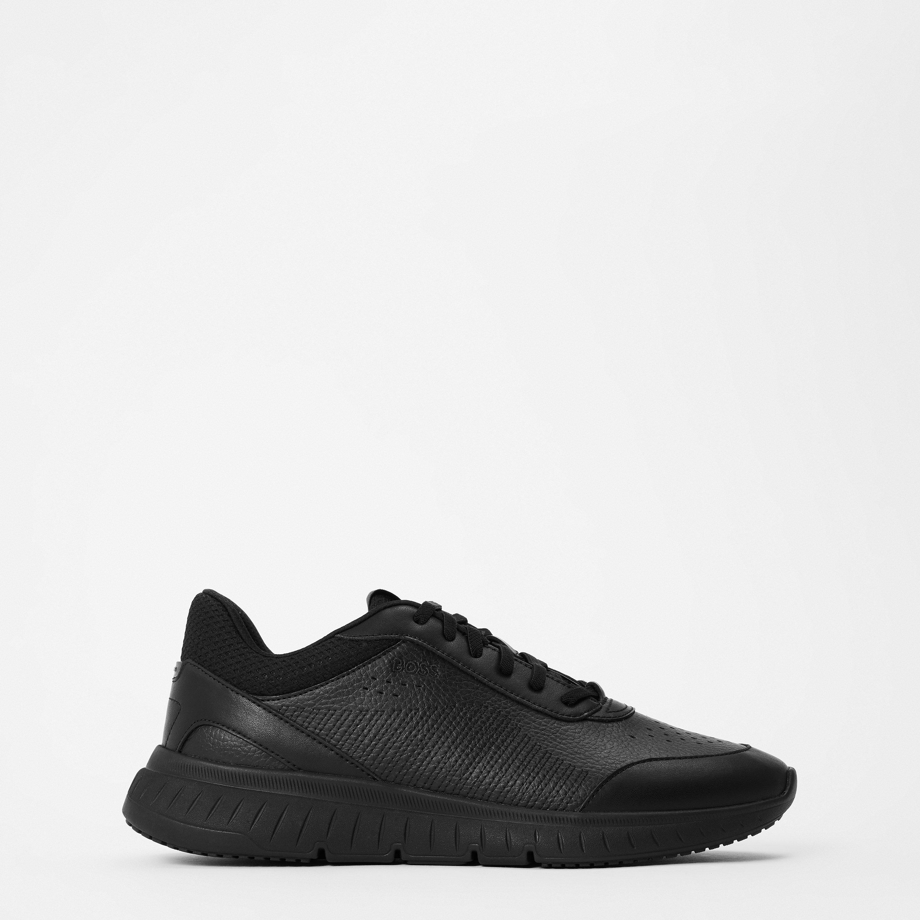 Black - Boss - Men's Titanis Runners Ltmx Low-Top Trainers - 1