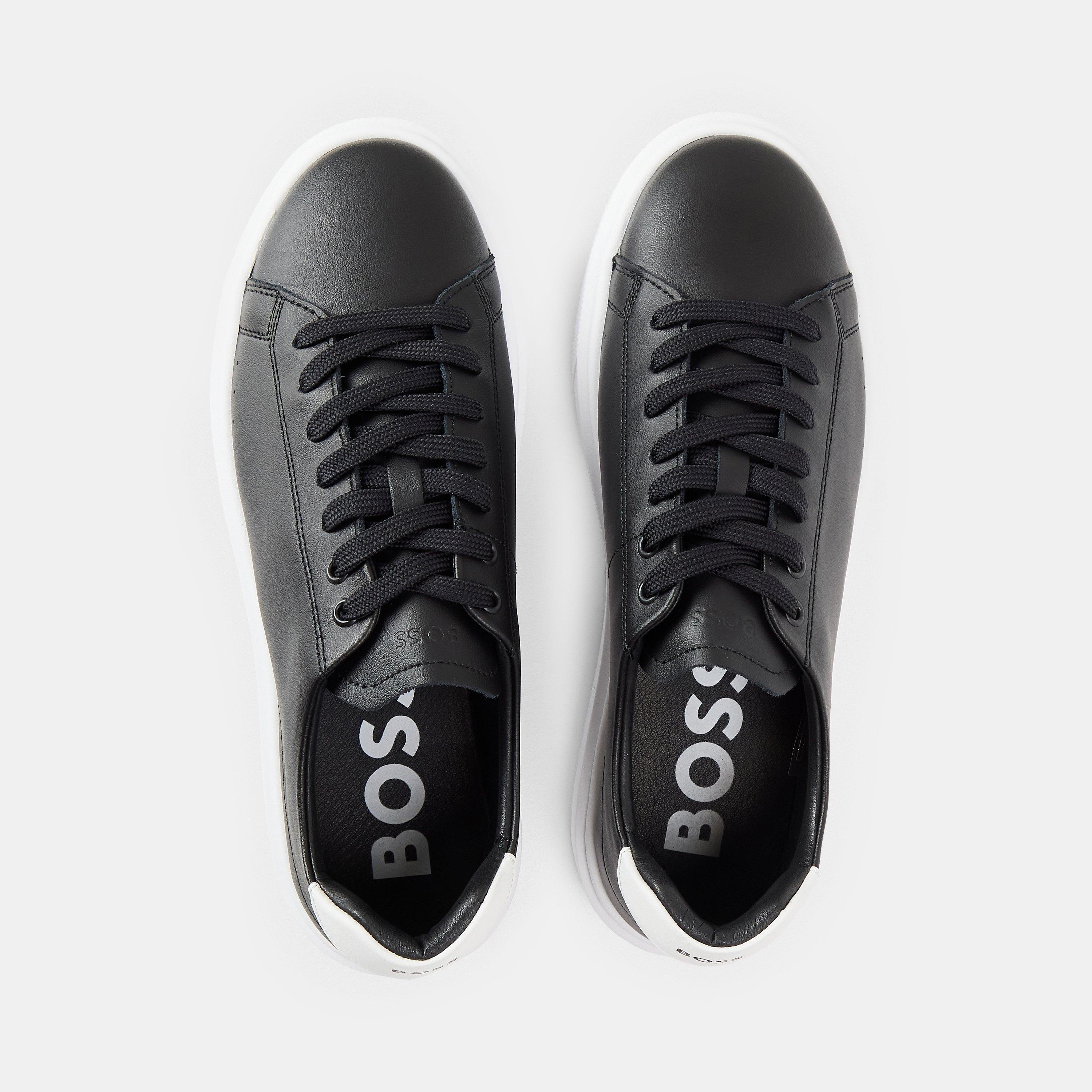 Black - Boss - Men's Colyn Derby Low-Top Trainers - 4