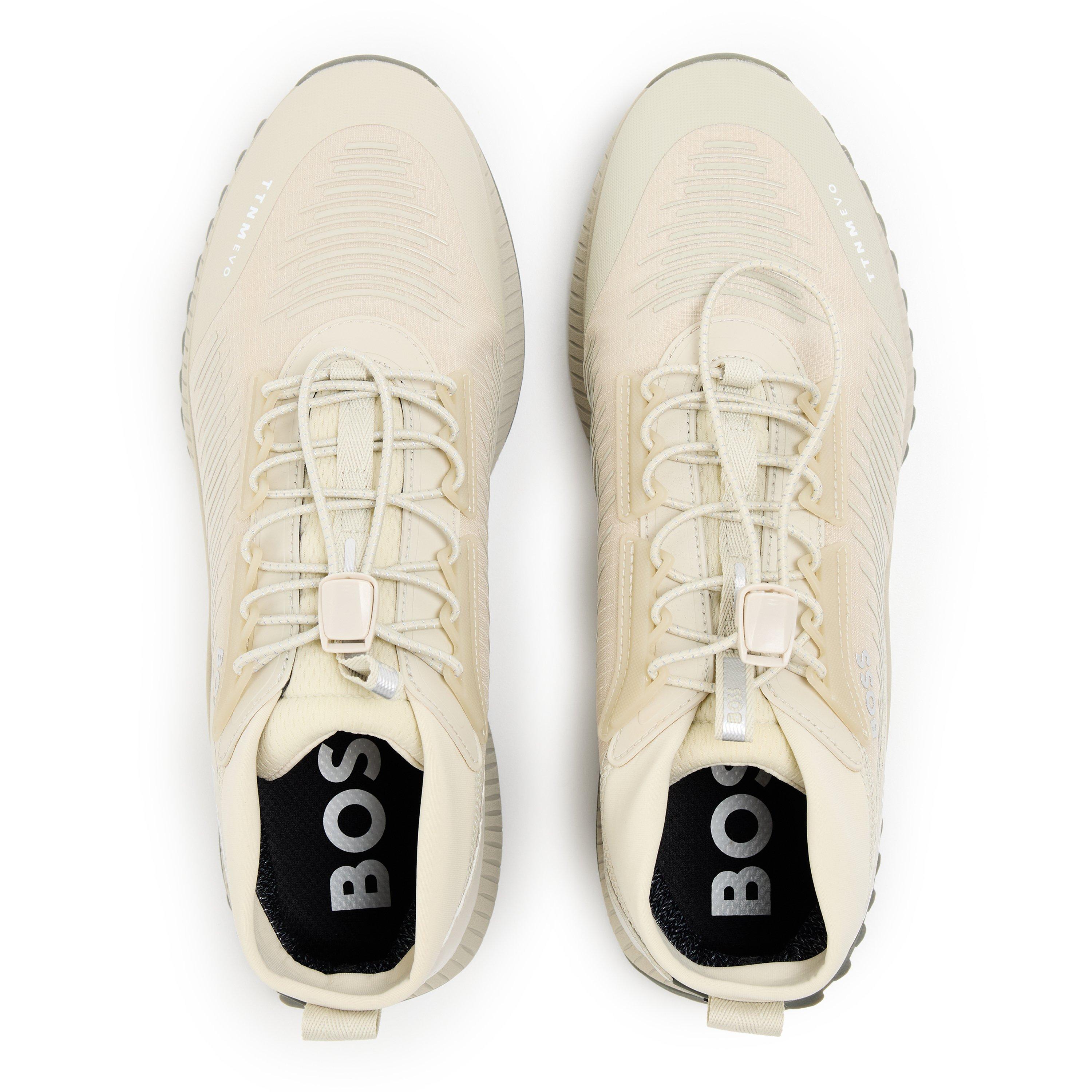 Light Beige - Boss - Men's Evo Runners Low-Top Trainers - 4