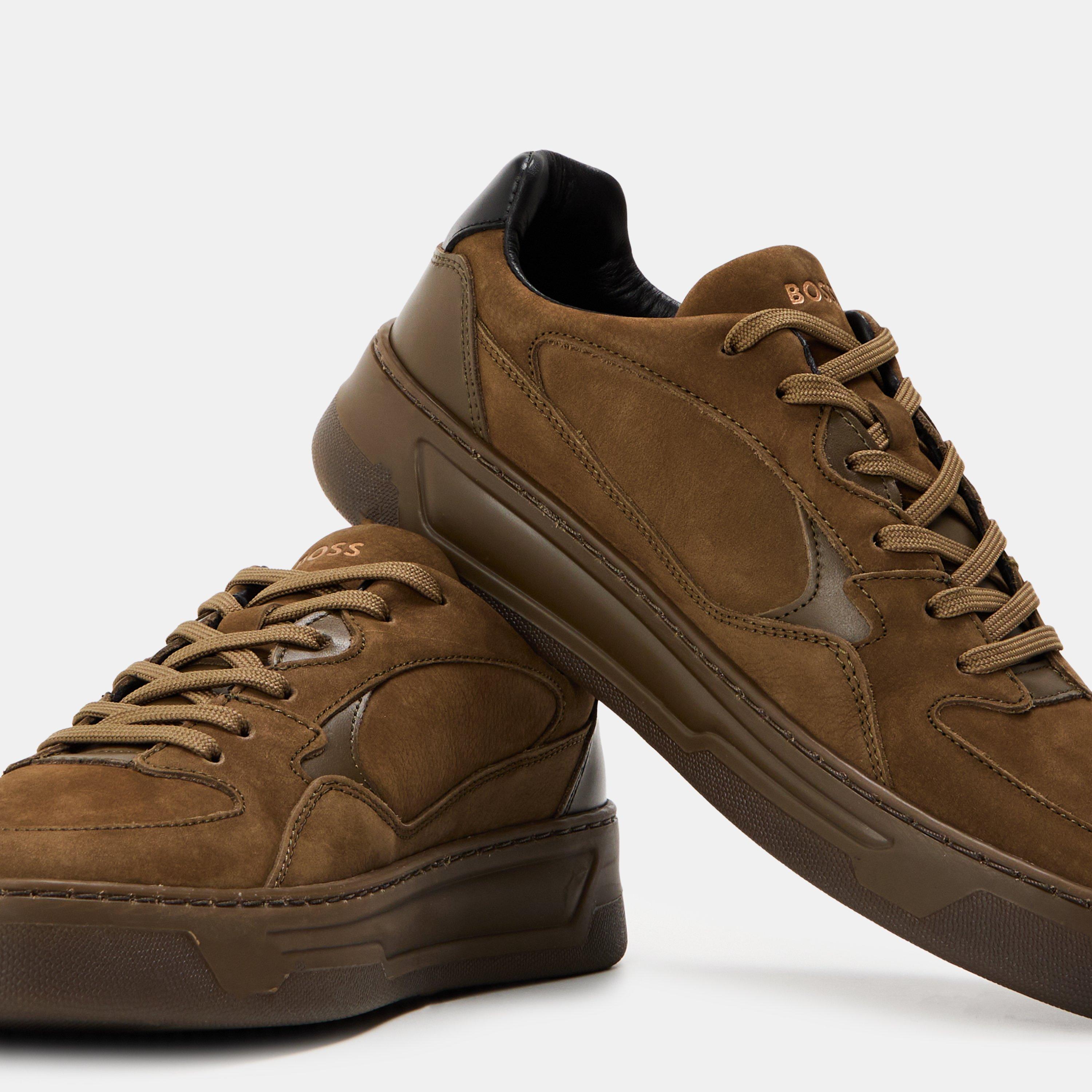 Dark Green - Boss - Men's Low-Top Trainers - 3