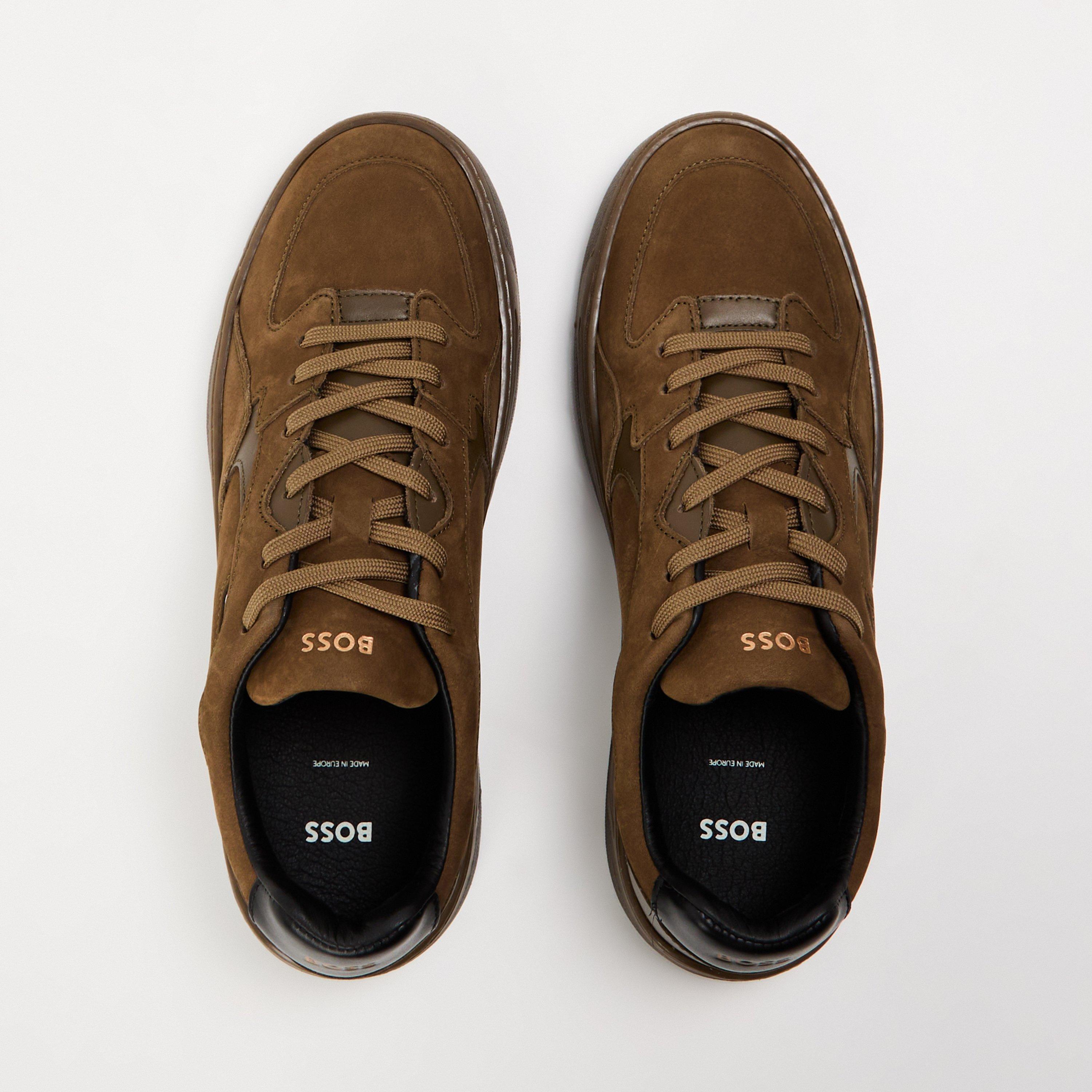 Dark Green - Boss - Men's Low-Top Trainers - 4