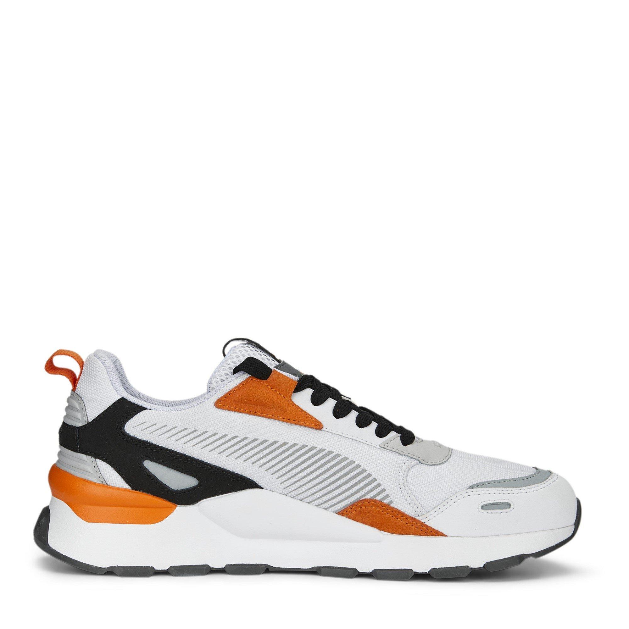 Orange black and white pumas online