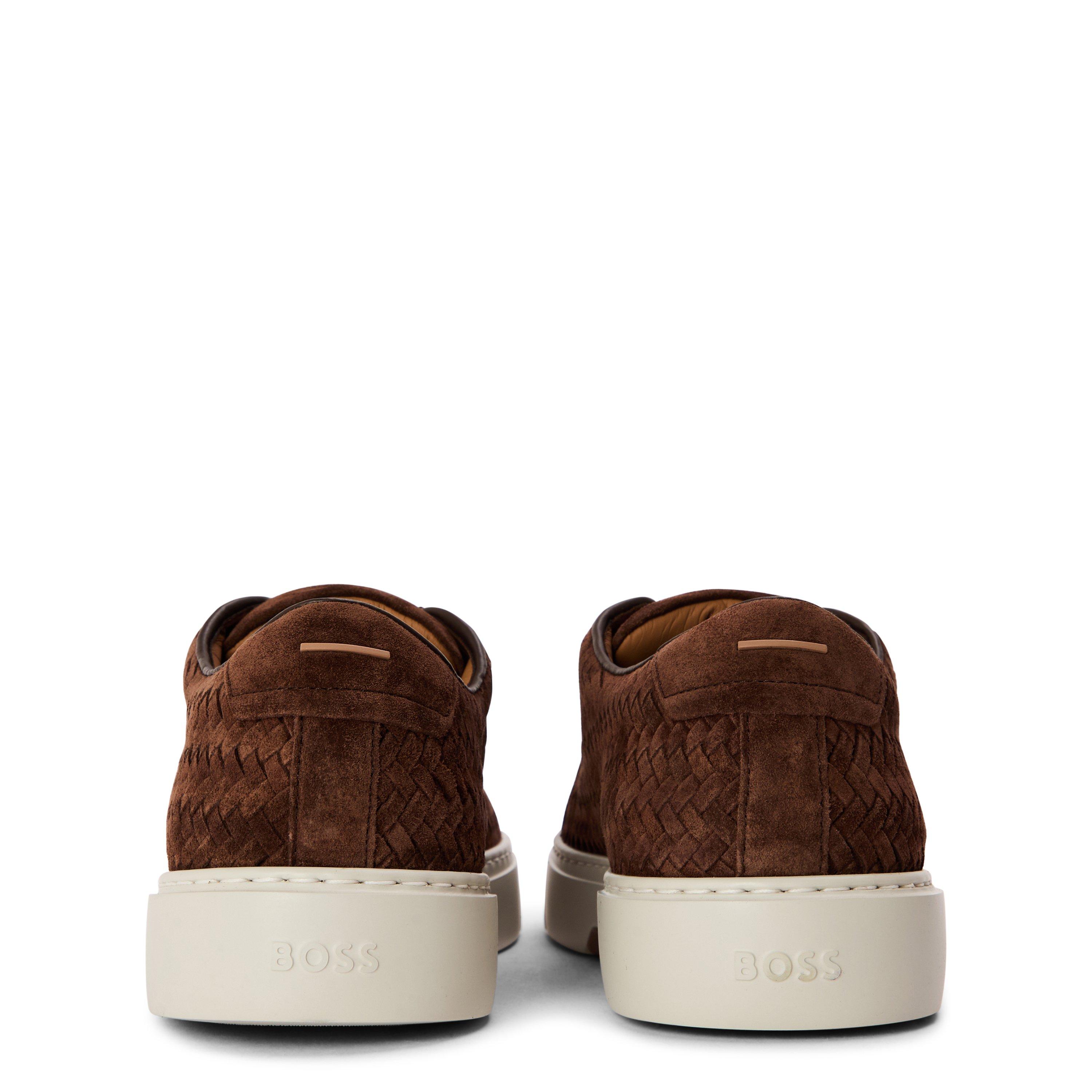 Dark Brown - Boss - Gary Tenn Sdbuwv 10262594 01 Low-Top Trainers Mens - 3