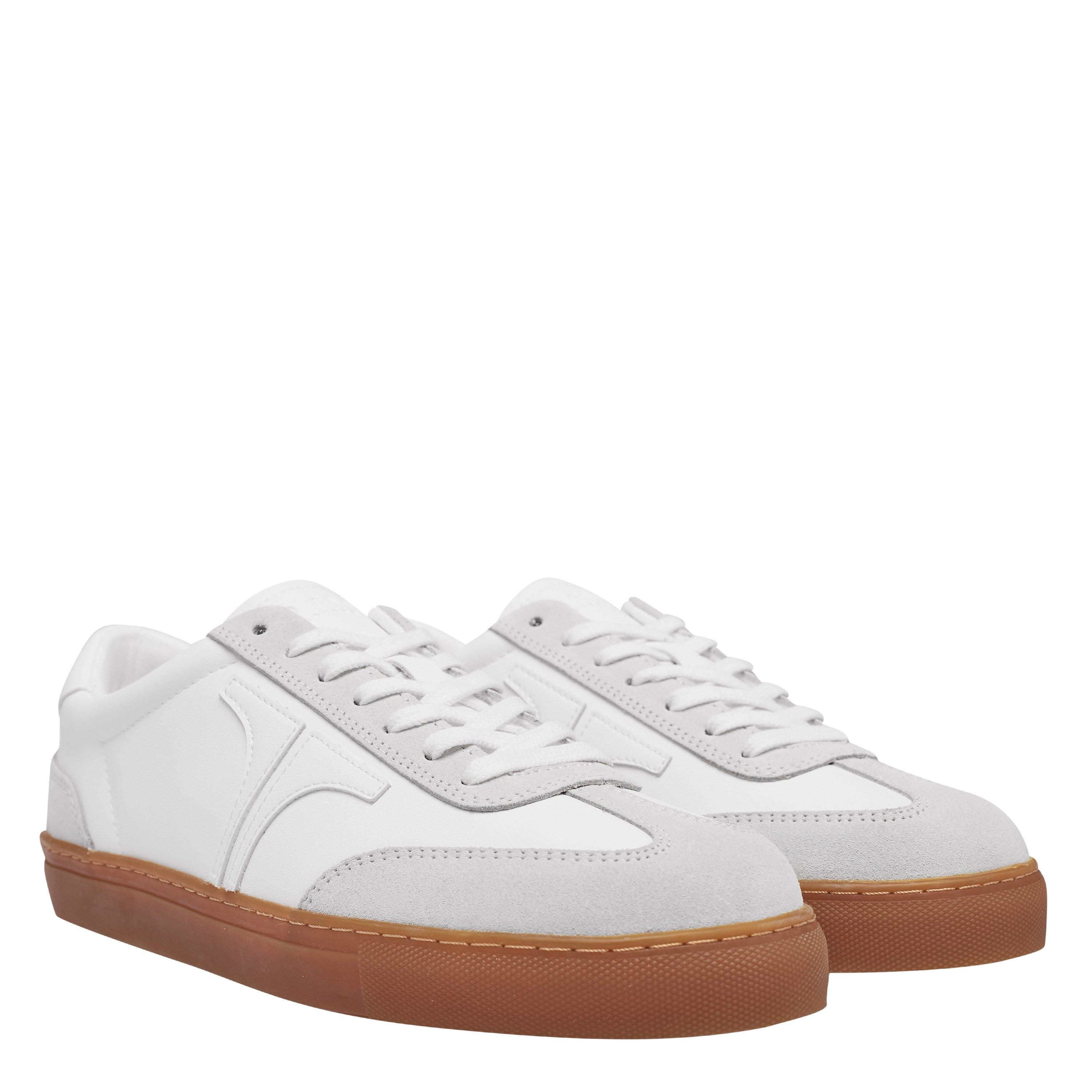 White - Ted Baker - Robert Leather Trainers - 4