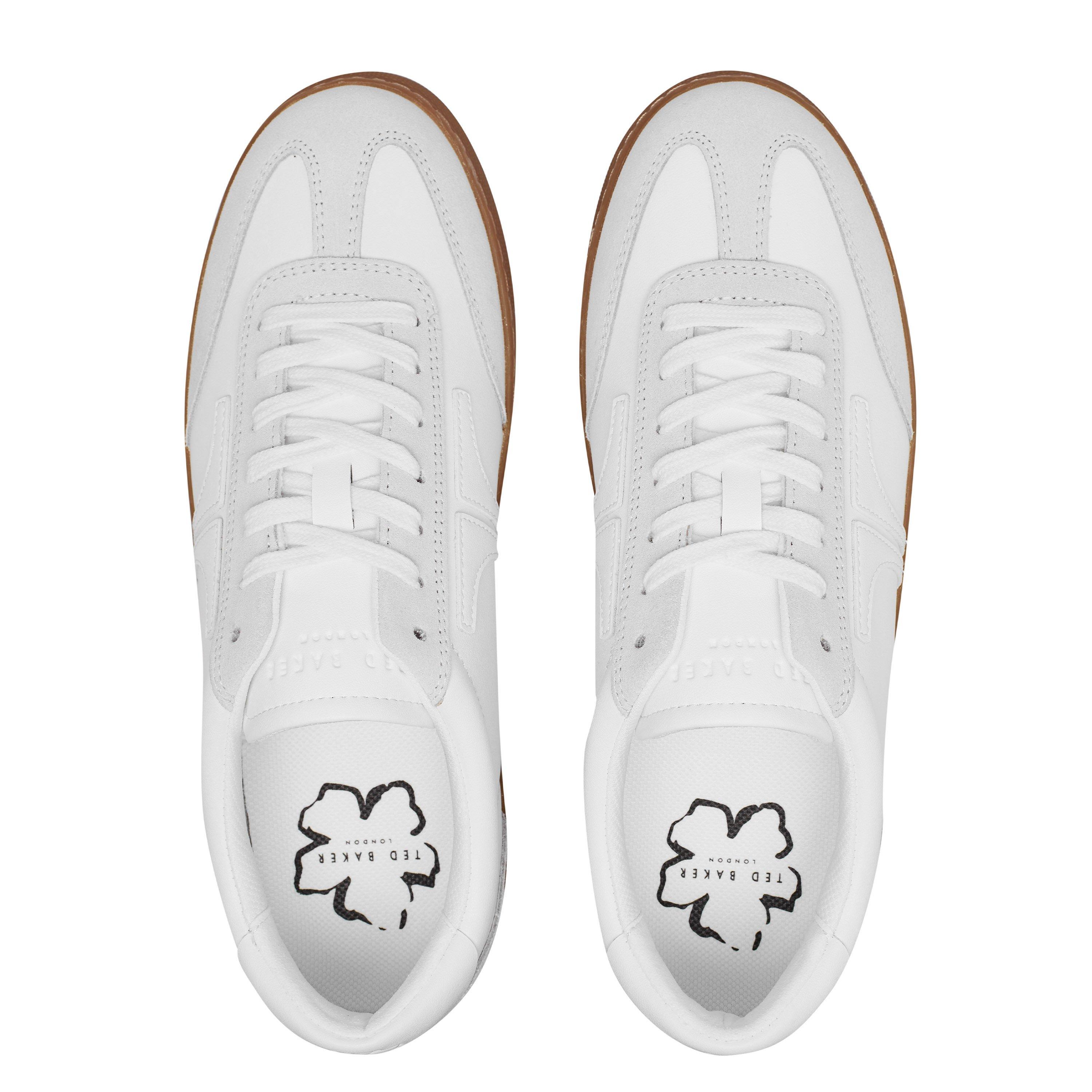 White - Ted Baker - Robert Leather Trainers - 6