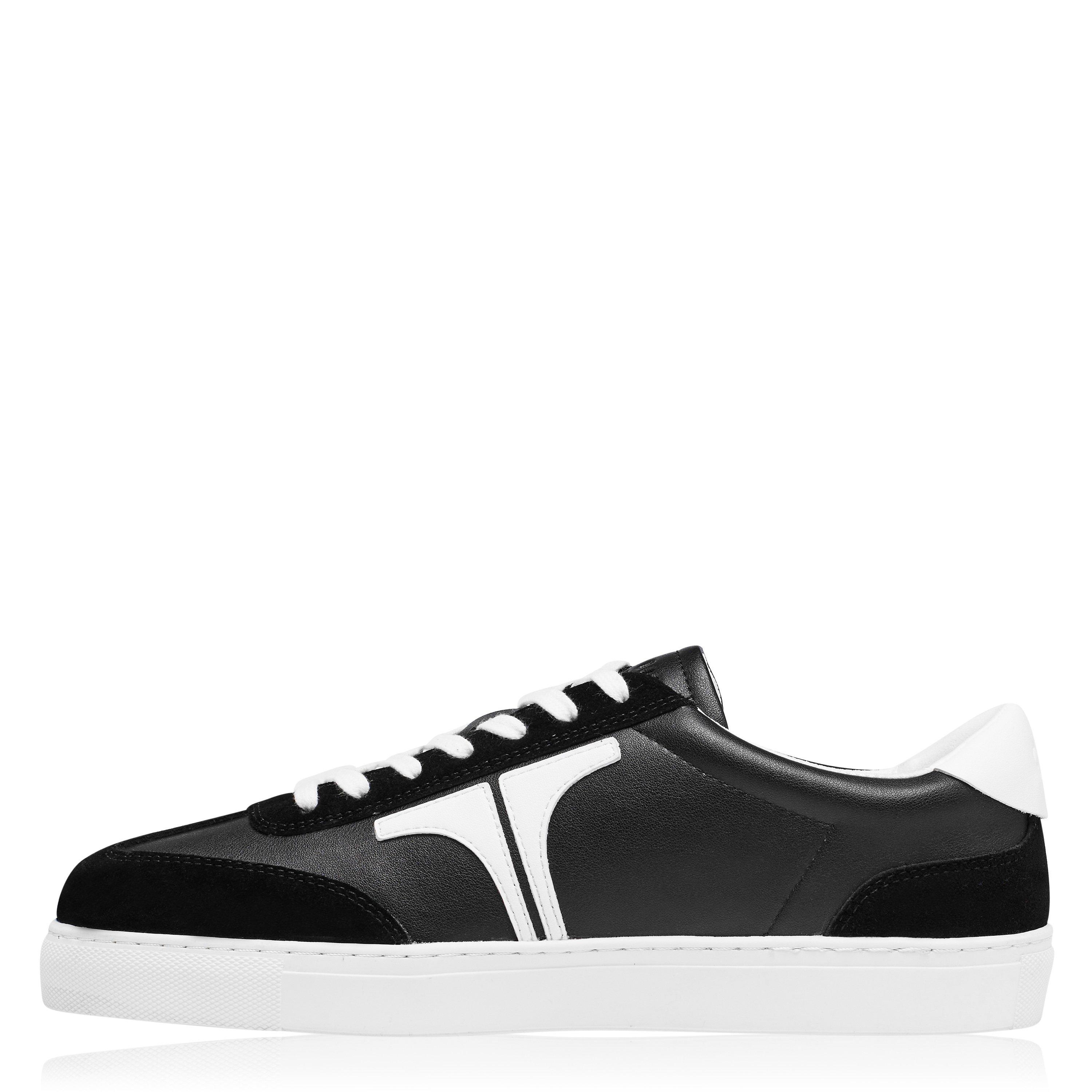 Black - Ted Baker - Robert Leather Trainers - 2