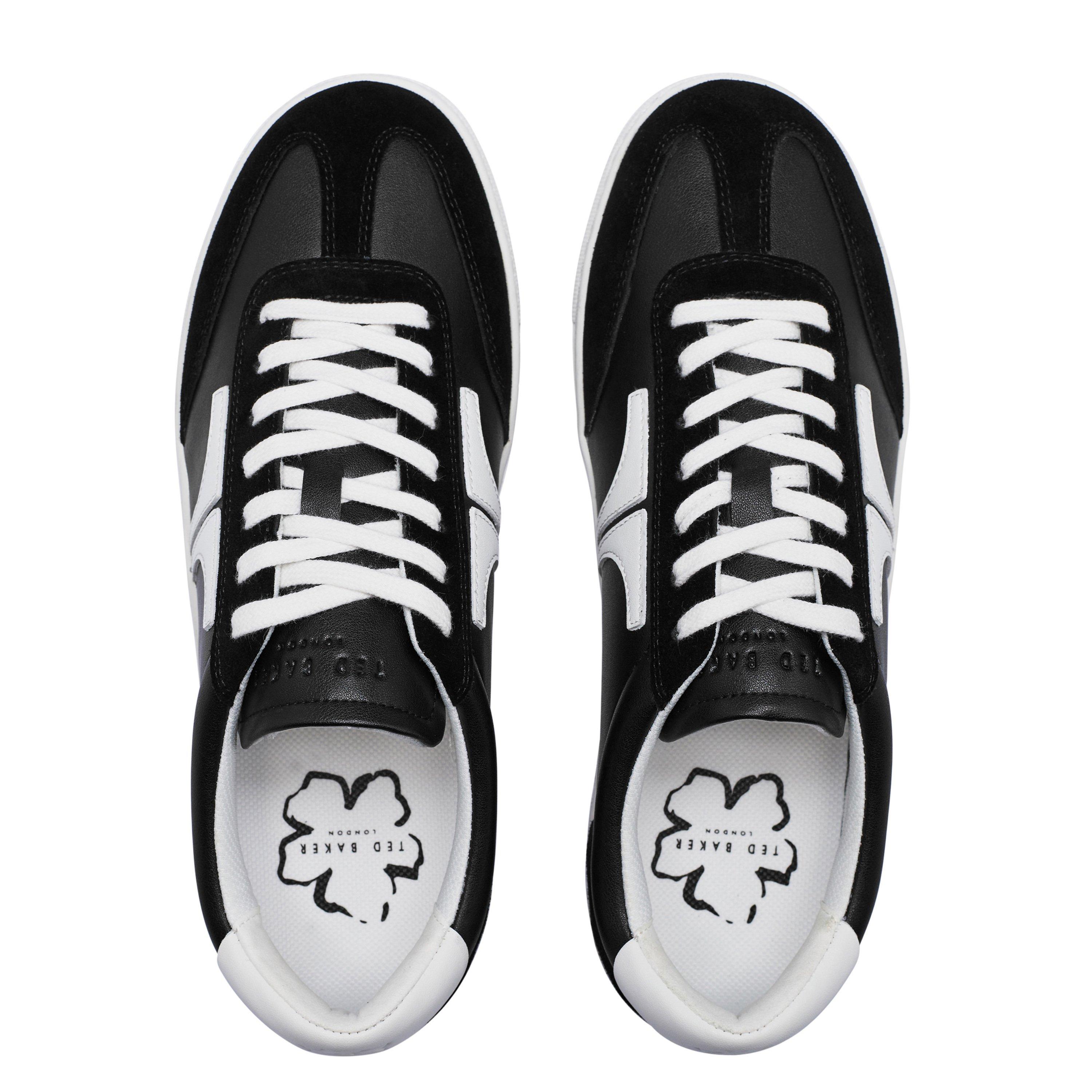 Black - Ted Baker - Robert Leather Trainers - 6