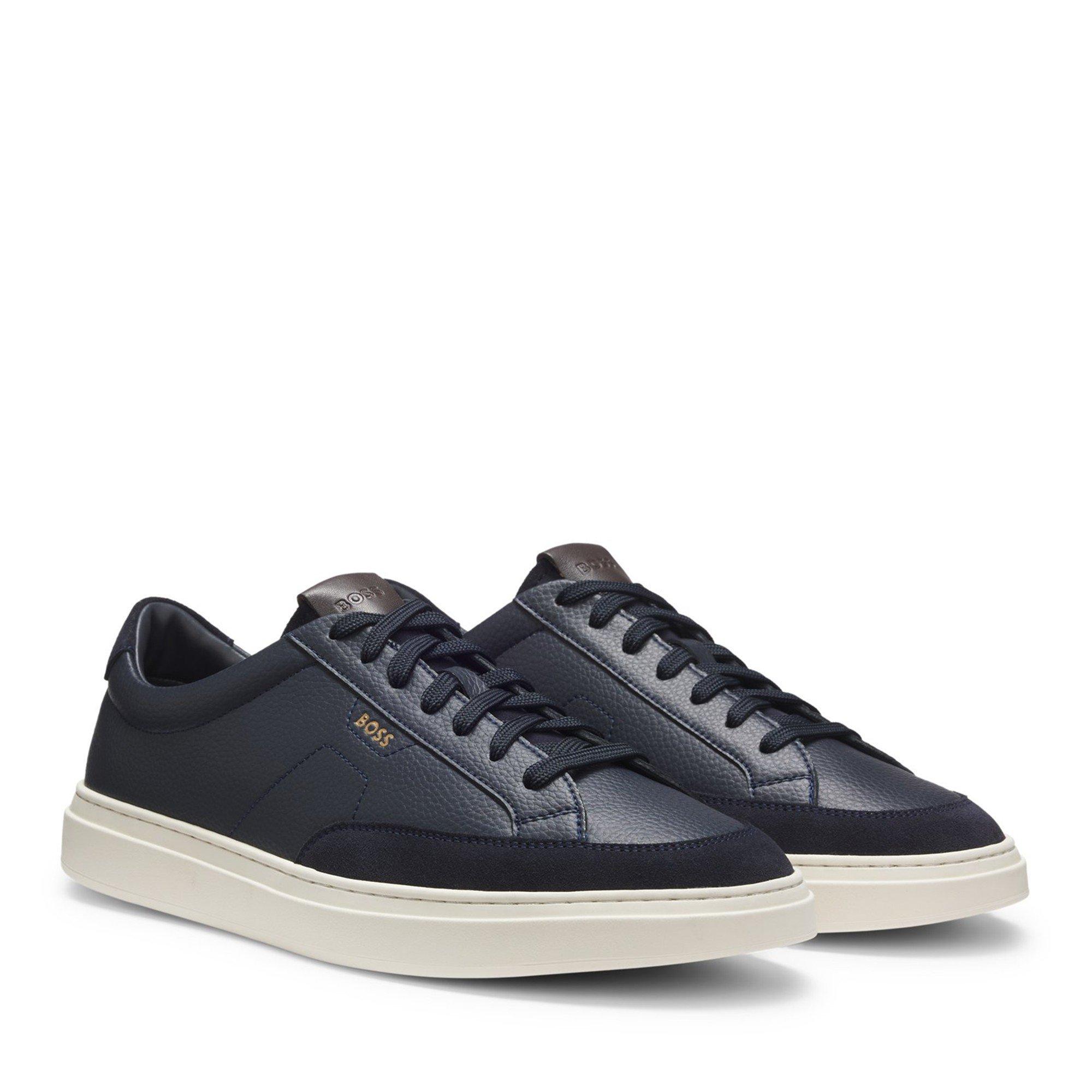 Dark Blue 402 - Boss - Men's Low-Top Trainers - 2