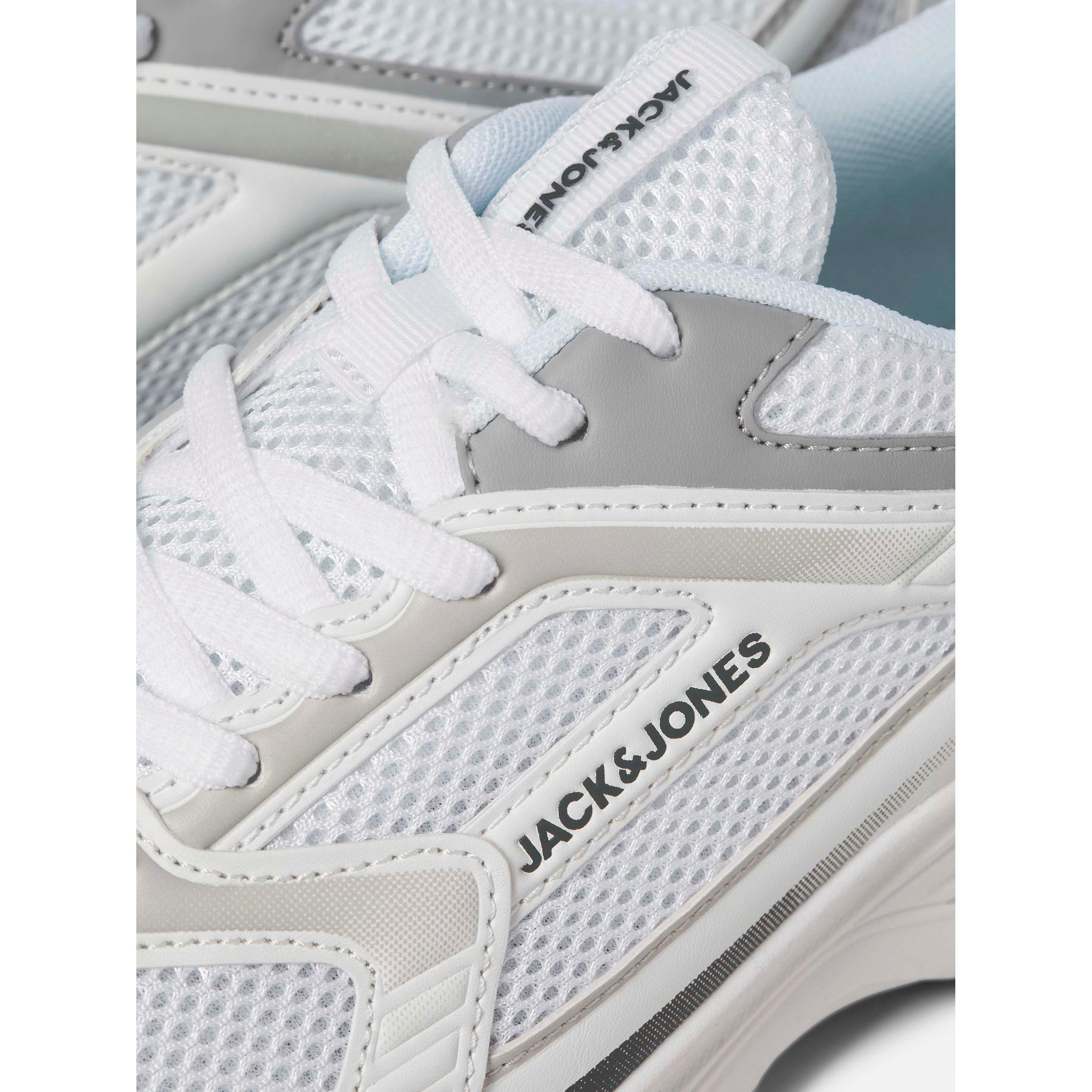 Bright White - Jack and Jones - Tokyo Mesh Sneaker Mens - 4