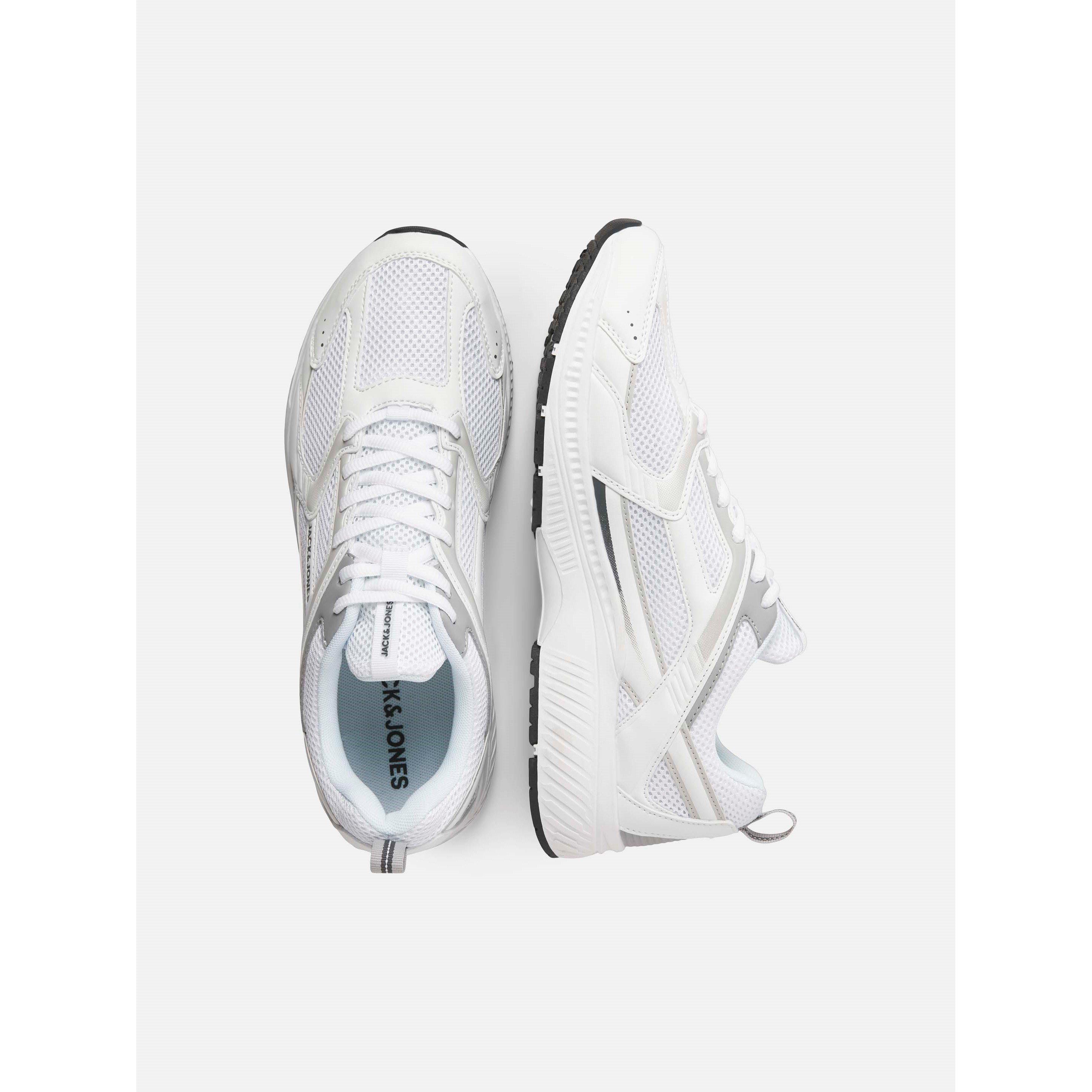 Bright White - Jack and Jones - Tokyo Mesh Sneaker Mens - 5